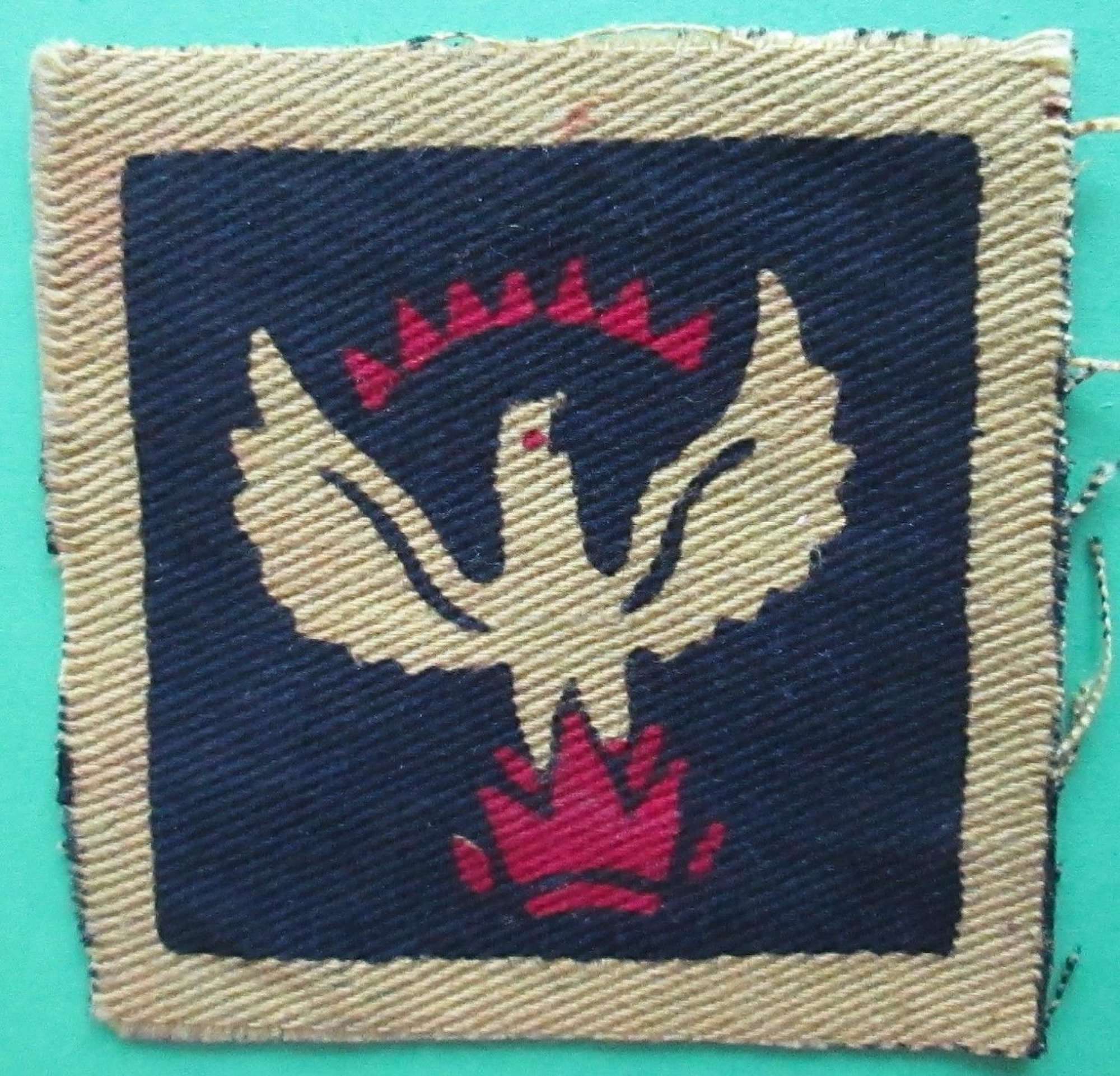A 105th MADRAS LINE OF COMMUNICATIONS FORMATION PATCH