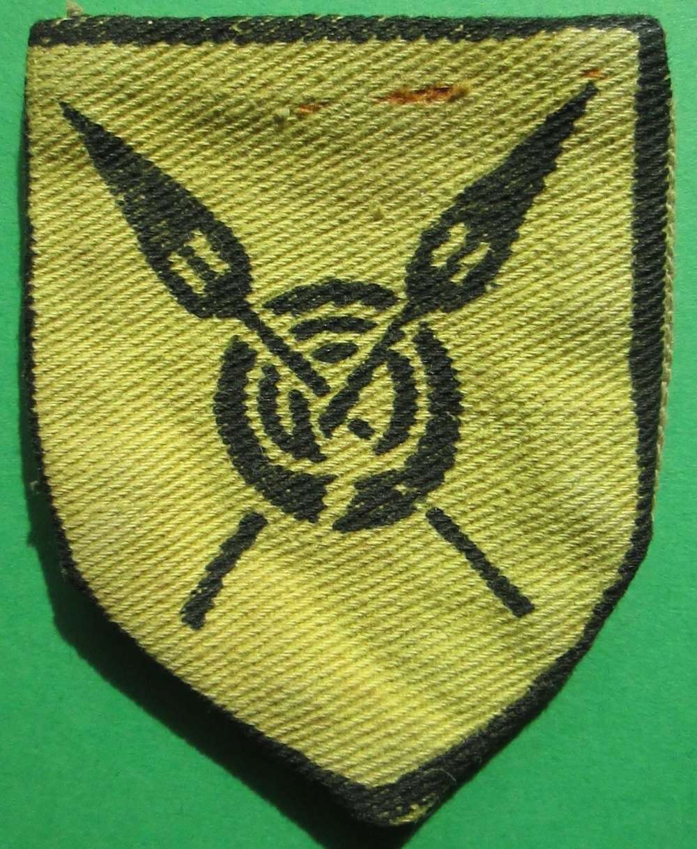 A 82nd WEST AFRICAN DIVISION FORMATION PATCH