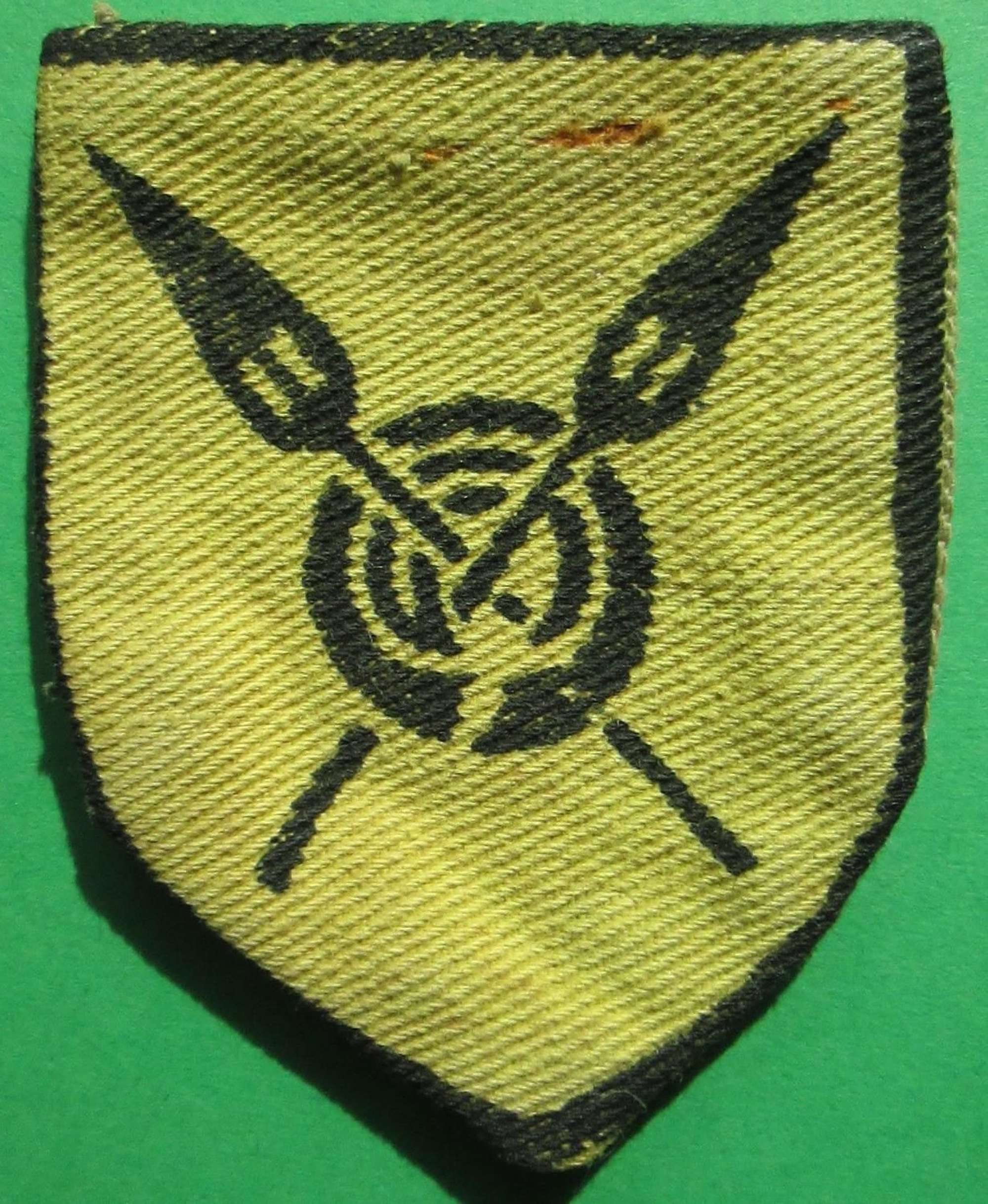 A 82nd WEST AFRICAN DIVISION FORMATION PATCH