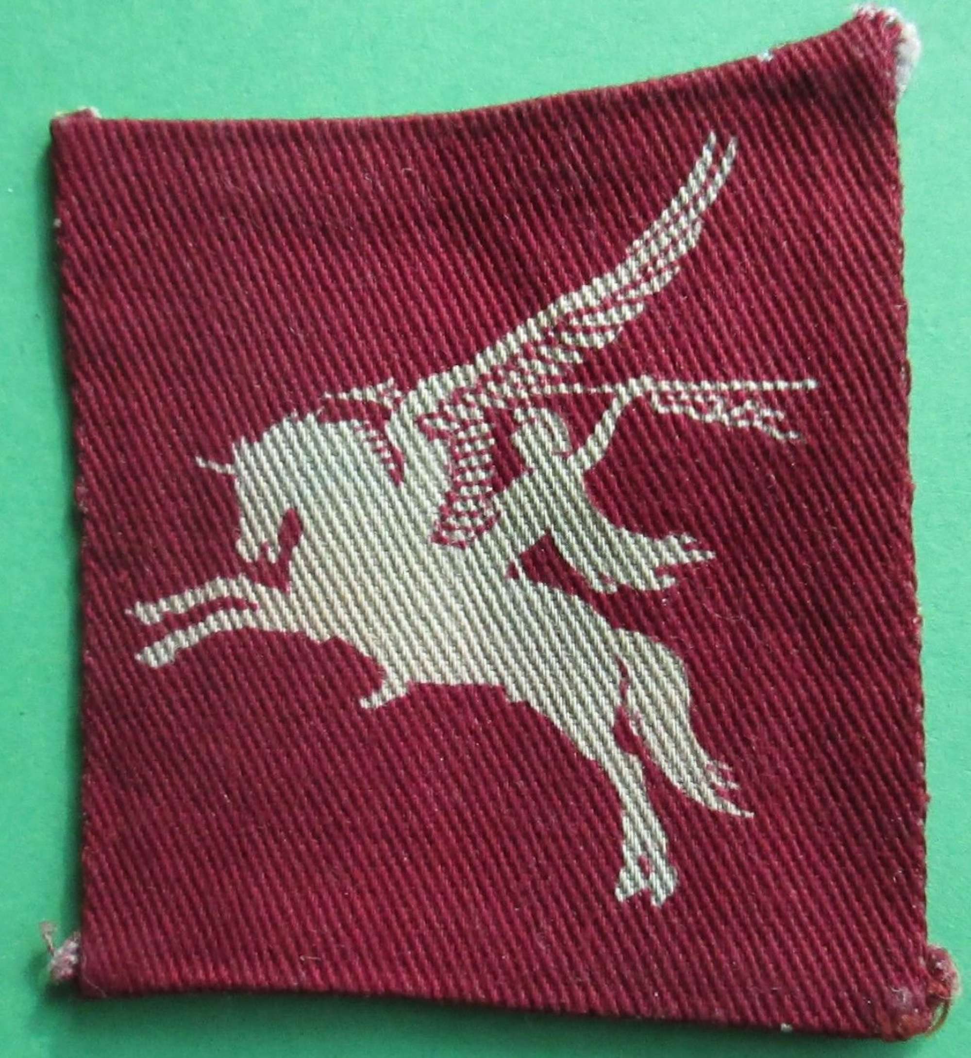 A PRINTED 1ST / 6TH AIRBORNE DIVISION PEGASUS PATCH