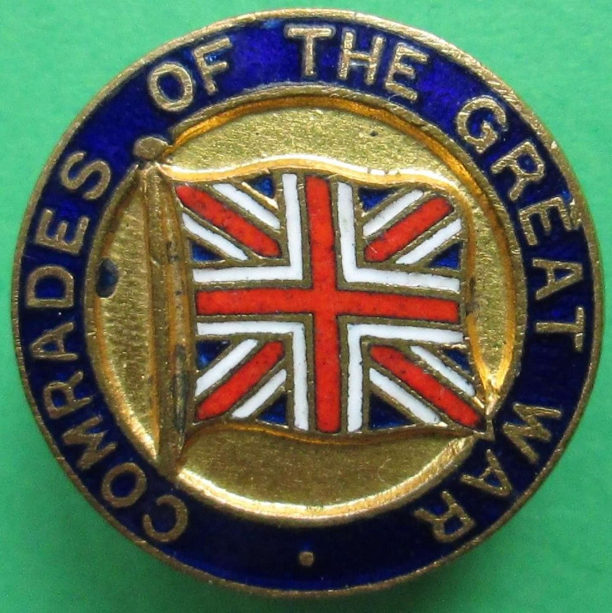 A WWI COMRADES OF THE GREAT WAR BADGE