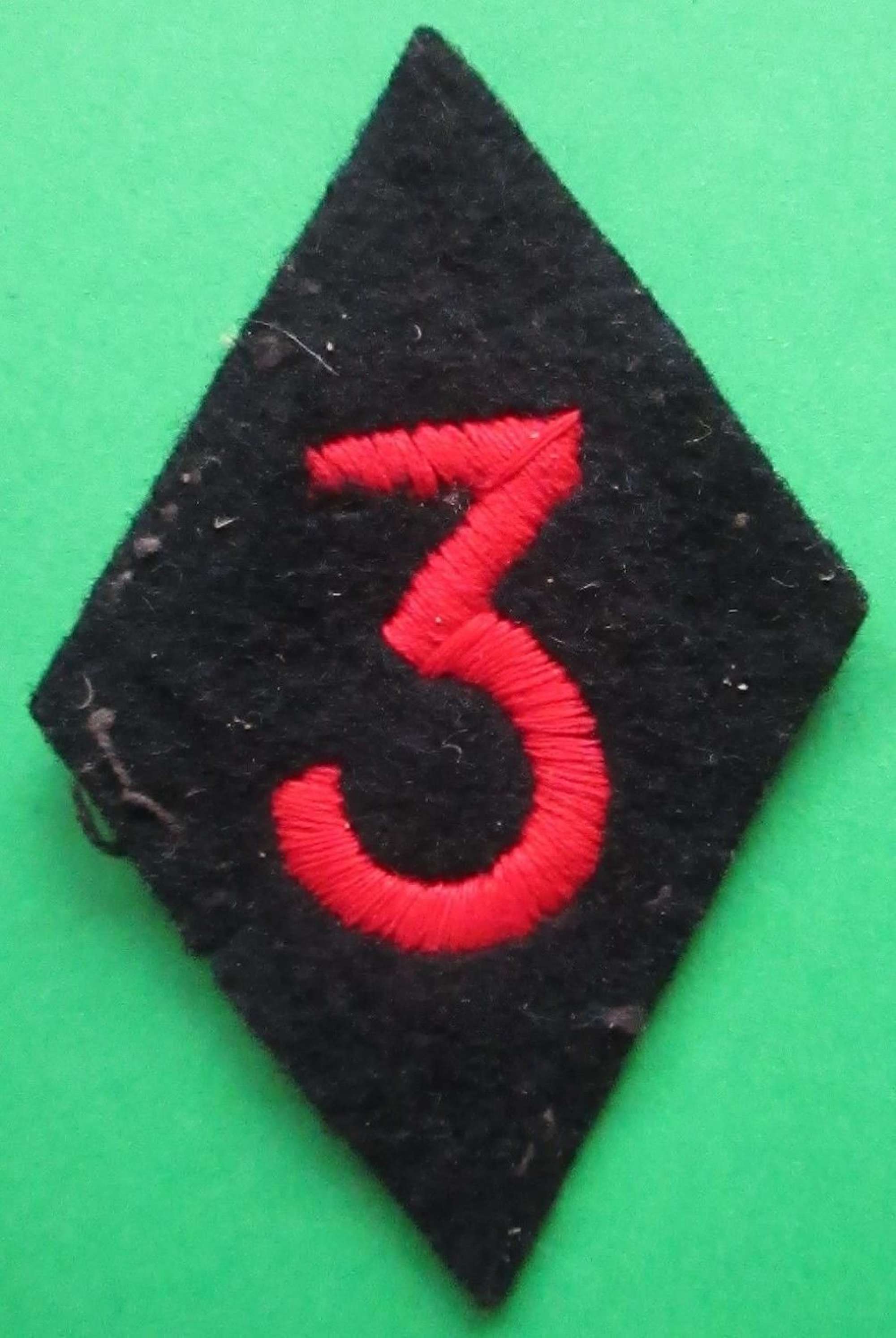 ROYAL ARTILLERY NO 3rd FLASH WORN BY THE 7th RA REGIMENT