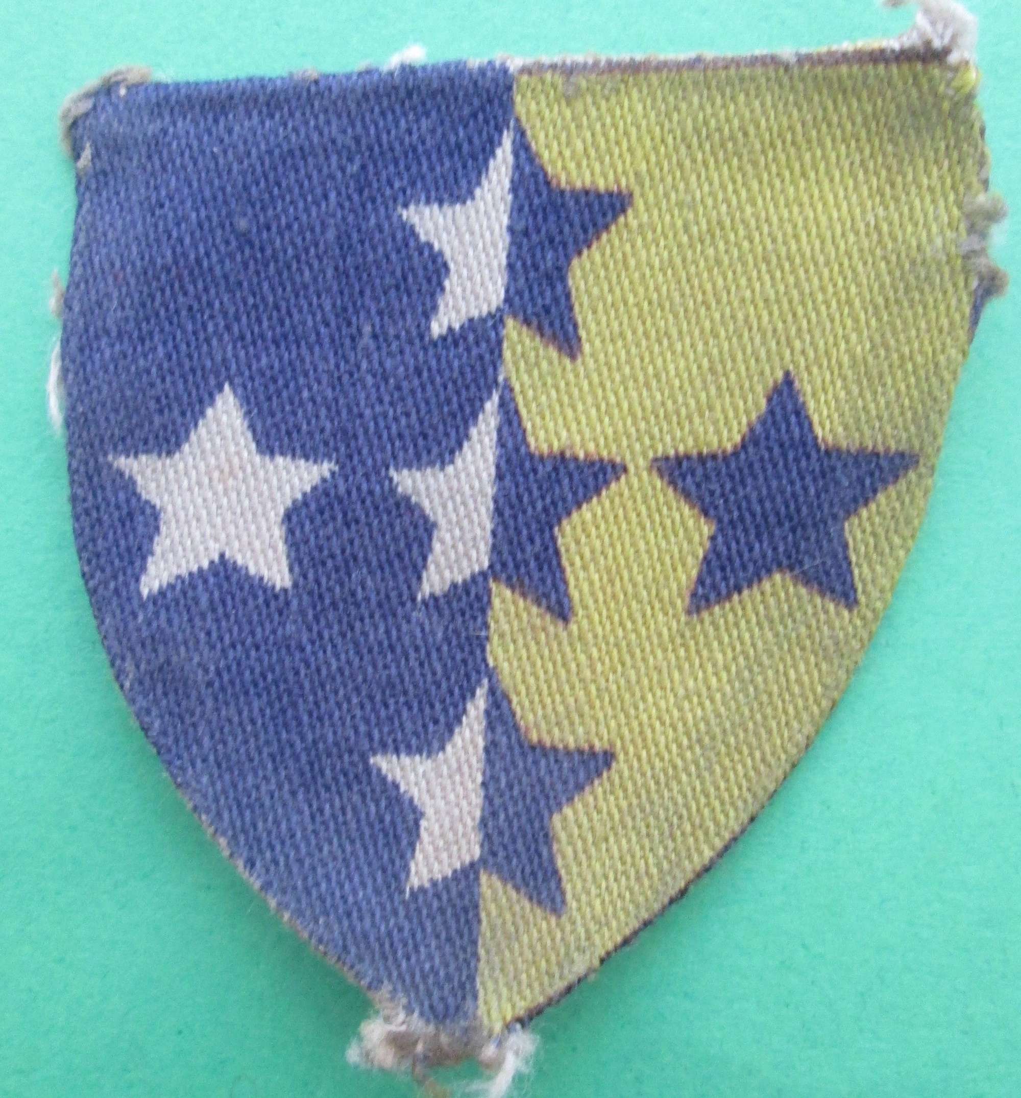 A GOOD USED ROYAL ARMY SERVICE CORPS SOUTHERN COMMAND FORMATION PATCH