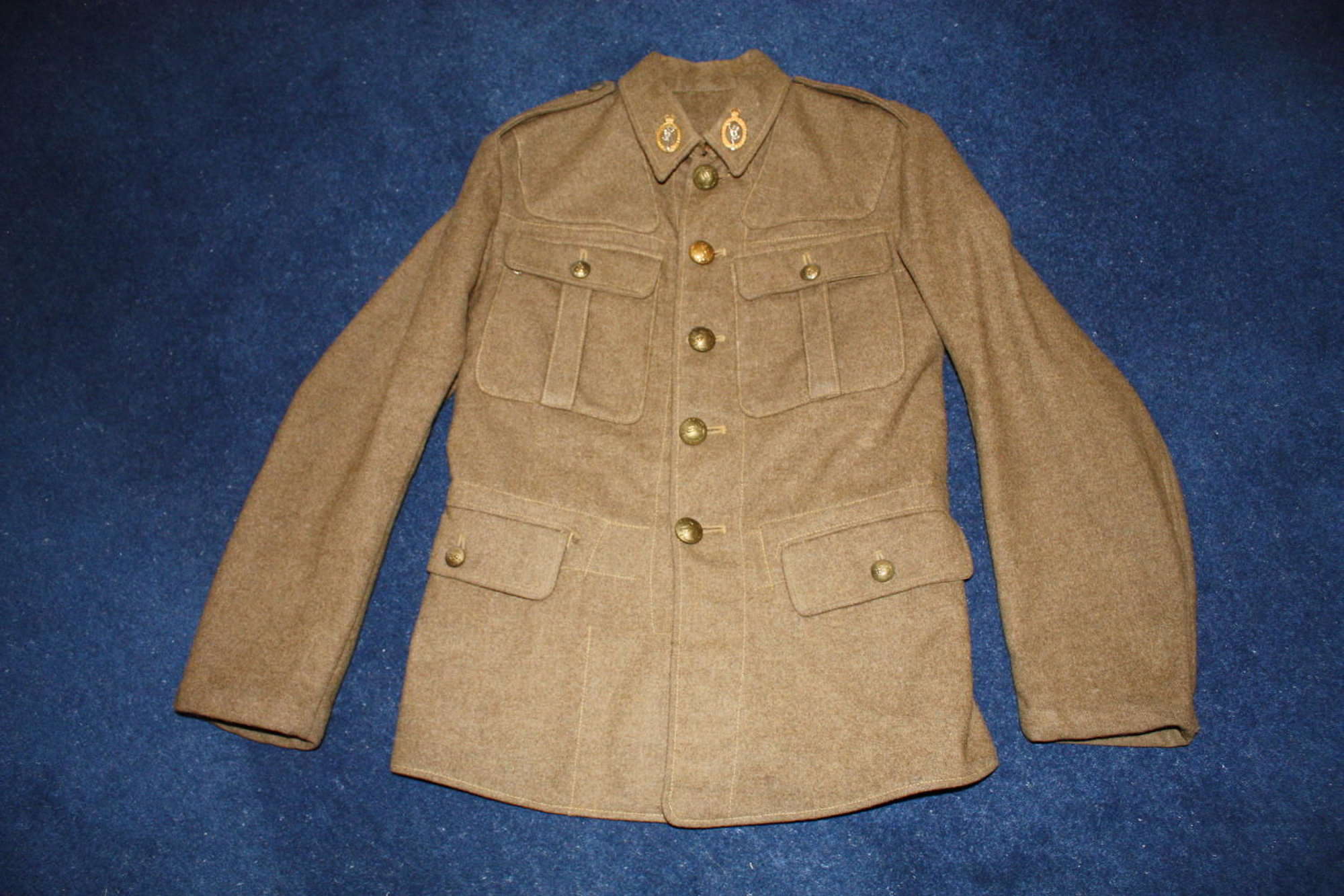1931 British Army Khaki Other Ranks Service Dress Tunic Royal Signals