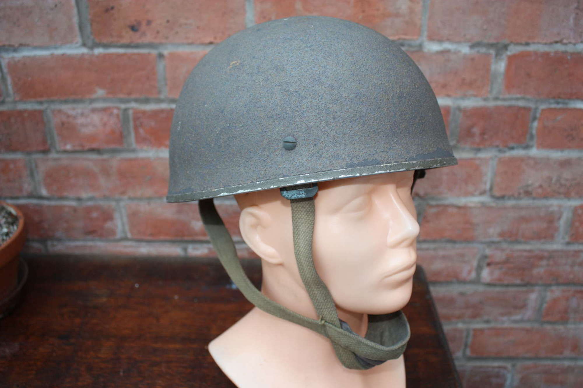 Original WW2 British Military Paratrooper Helmet - BMB 1944
