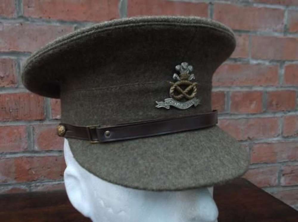 1922 PATTERN BRITISH OTHER RANKS KHAKI SERVICE DRESS CAP