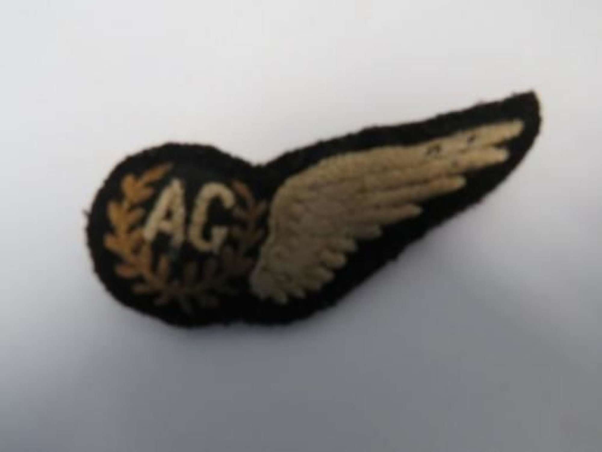 WW 2 Royal Air Force A.G Half wing