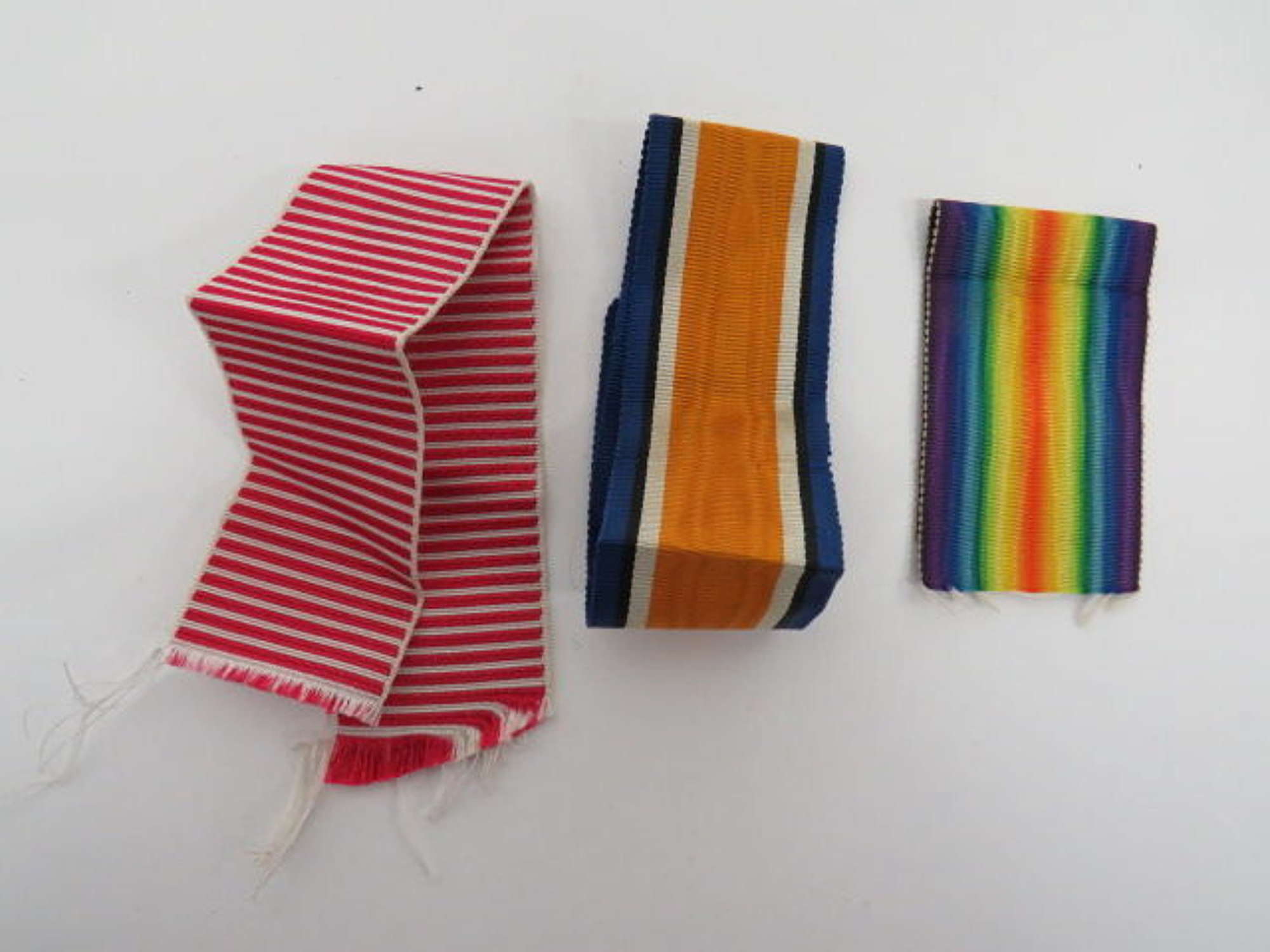 WW 1 First Pattern A.F.M.Ribbon and Pair
