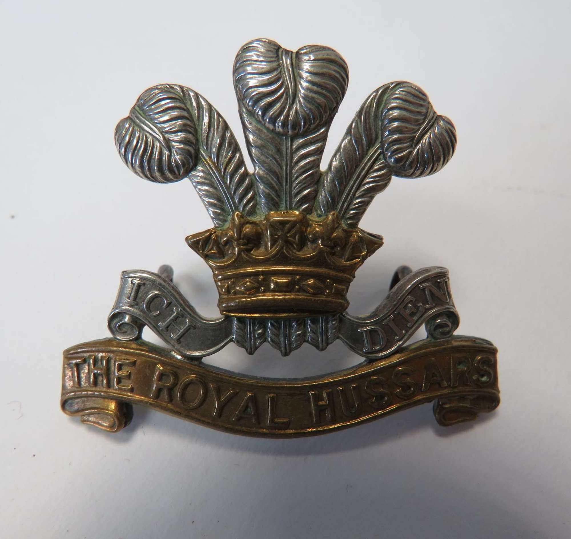 Royal Hussars Officers Cap Badge