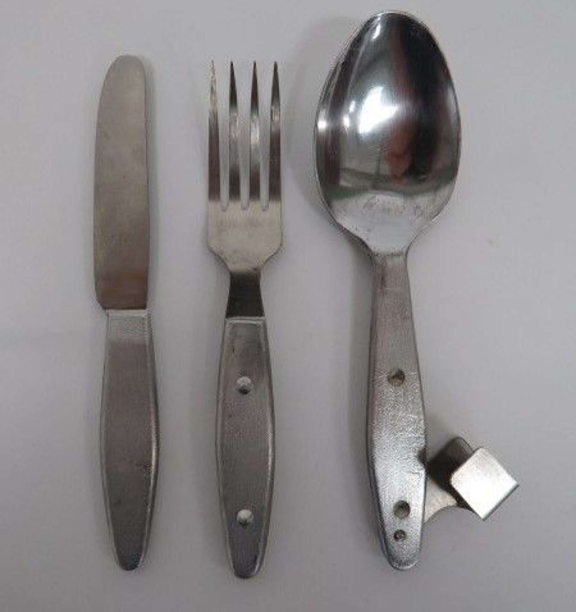 1945 Dated British Issue Knife,Fork & Spoon Set