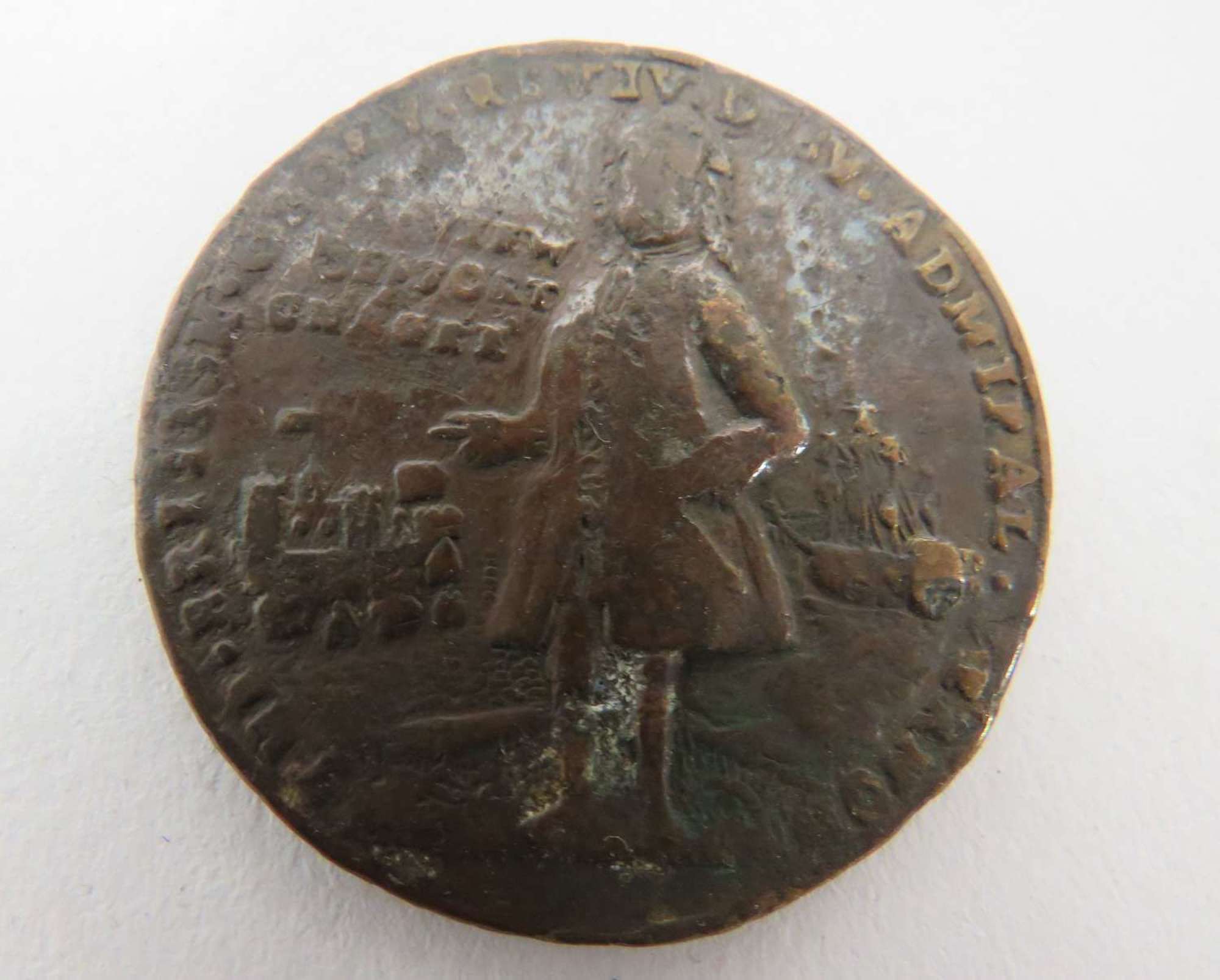 Admiral Vernon, Portobello Medal, 22nd November 1739