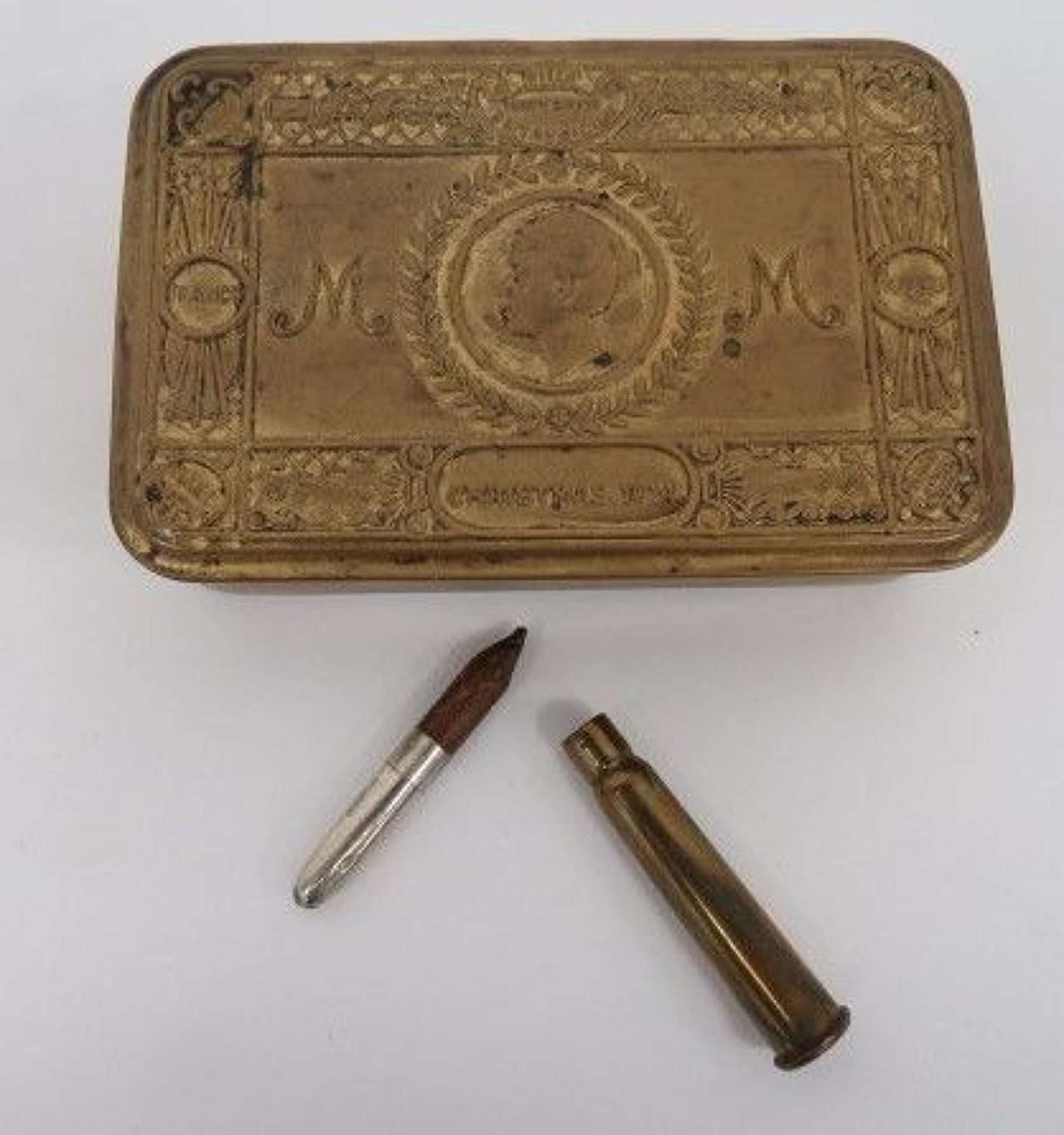 1914 Princess Mary Christmas Box and Bullet Pencil