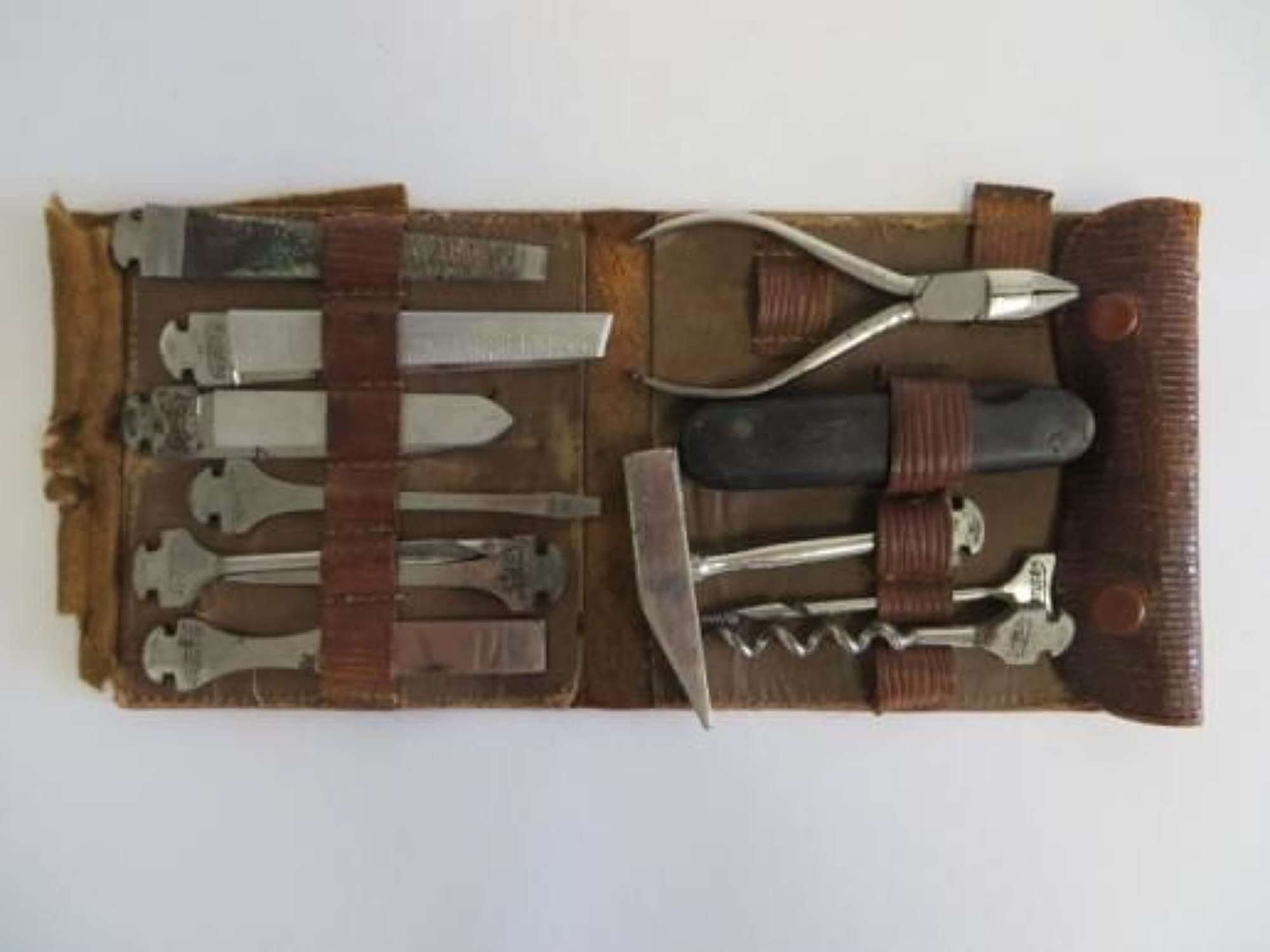 Early 1900s German Made Penknife Tool Set