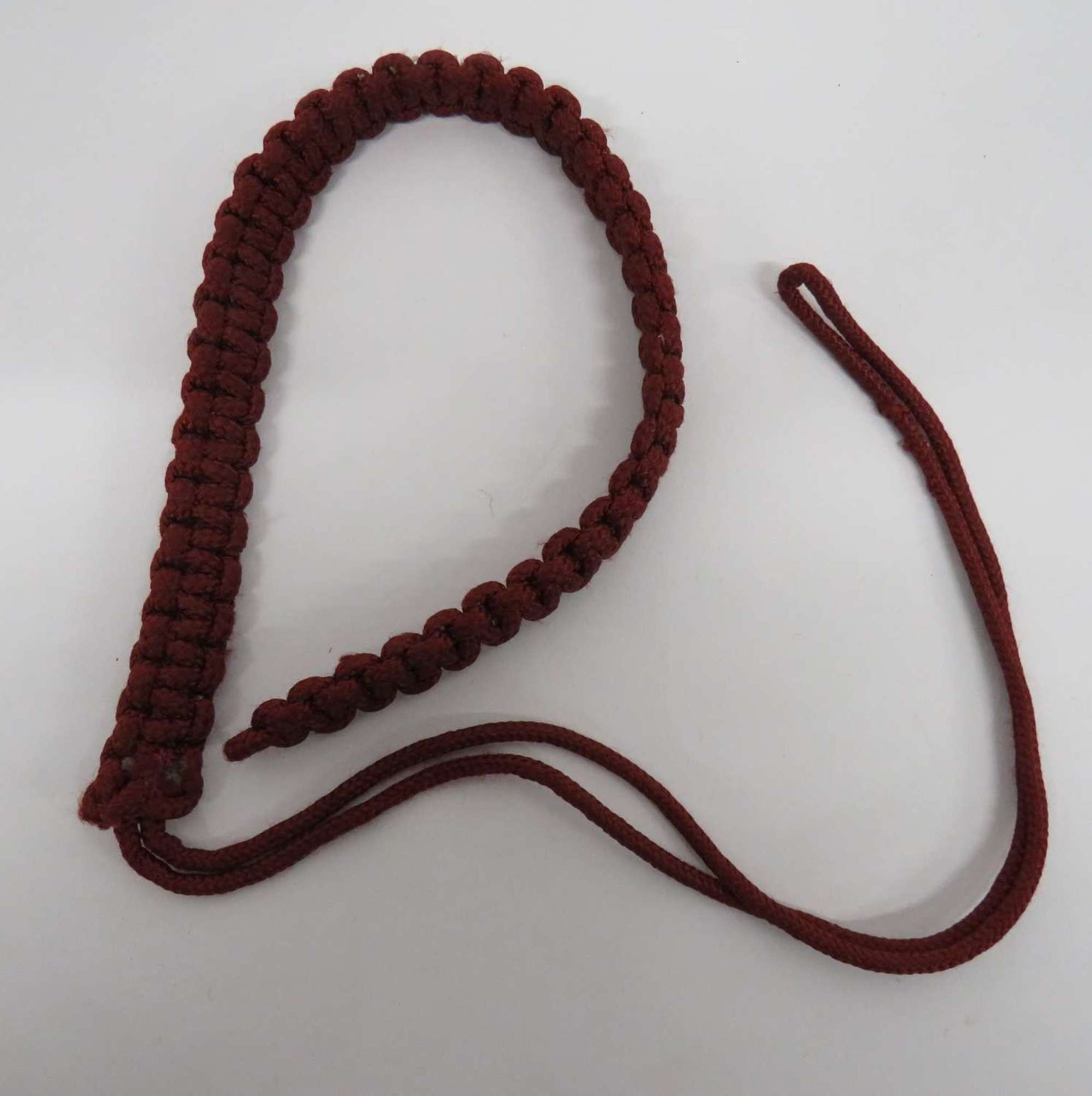 Maroon Lanyard as used by some Parachute Battalions