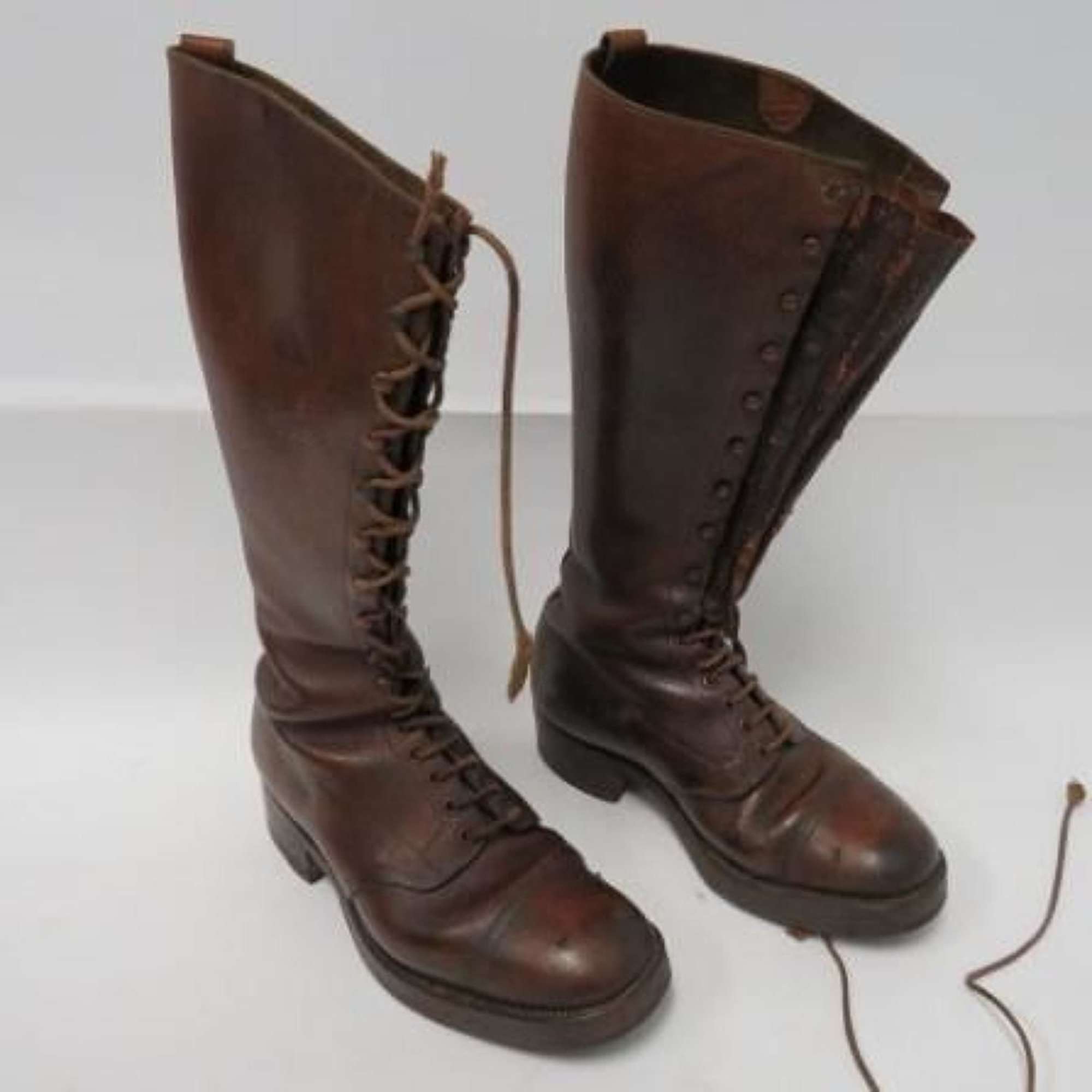 Scarce pair of WW1 Officers Trench Boots