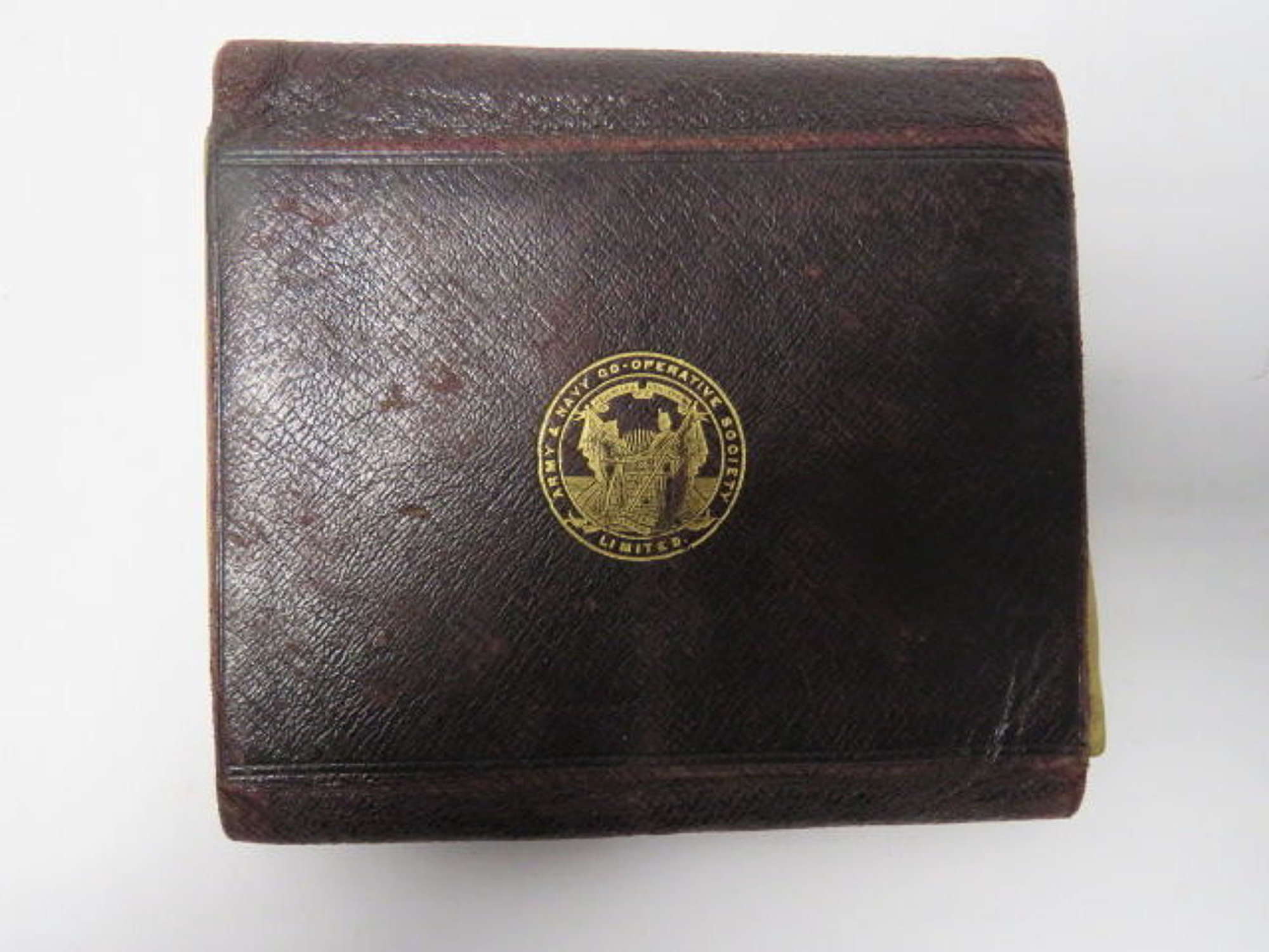 Boer War / WW 1 Officers Private Purchase Wallet