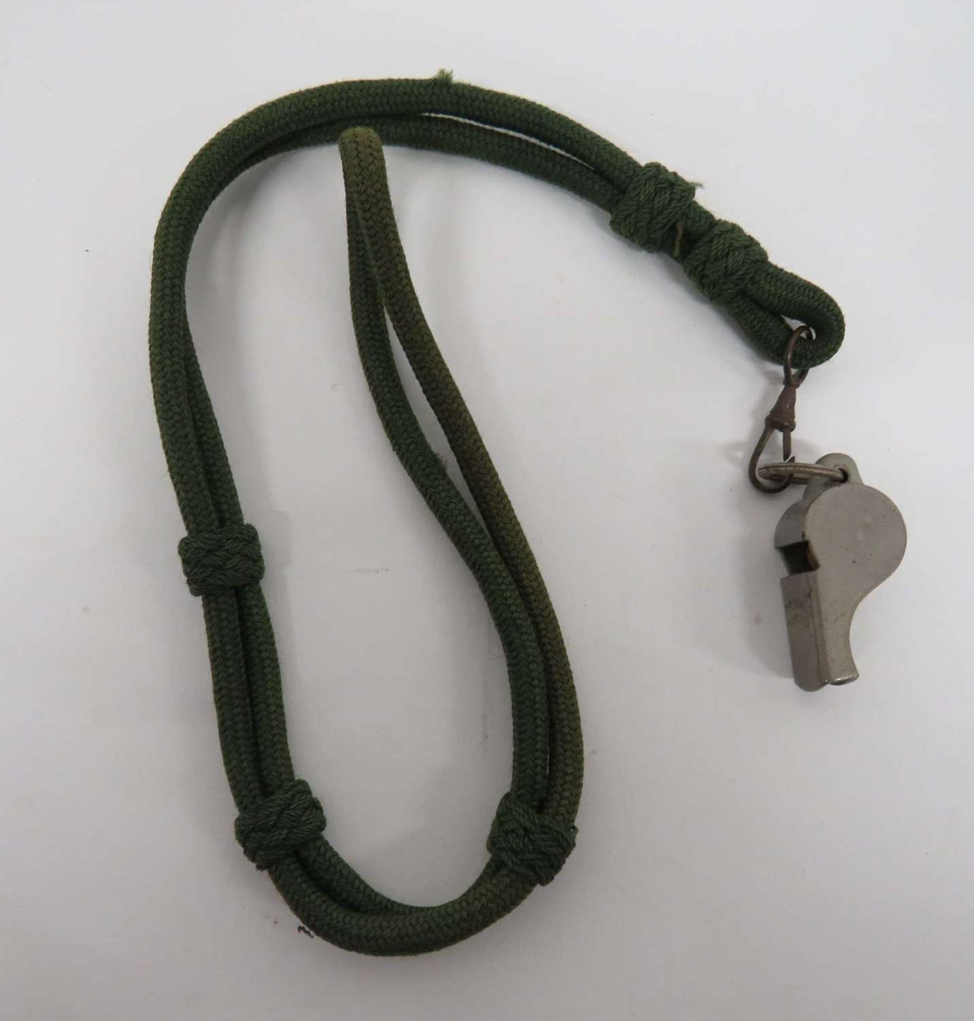 Rifles Officers Lanyard and Whistle