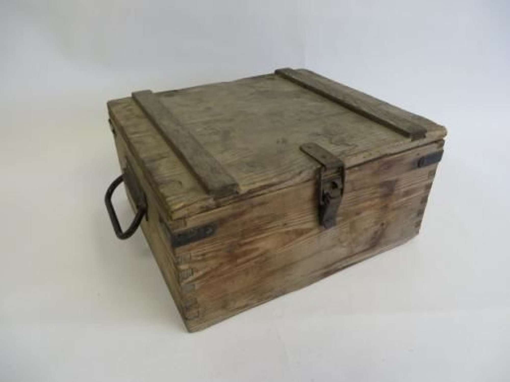 WW2 Ammunition /Grenade Wooden Transit Box
