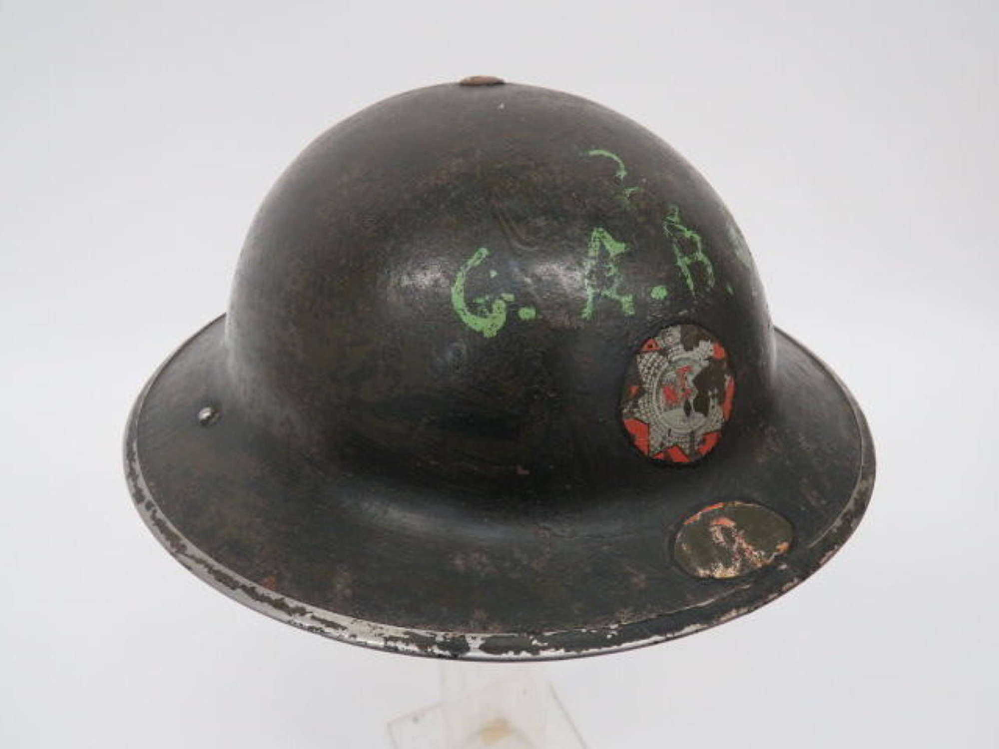 Early War National Fire Service Steel Helmet