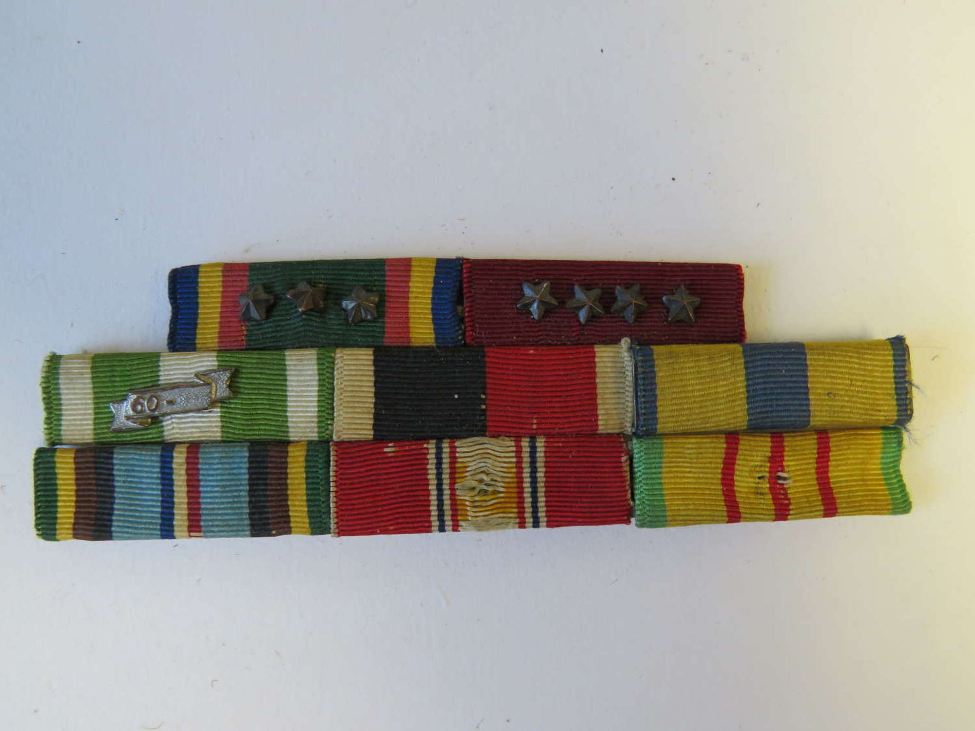 Post War American Medal Ribbon Bar