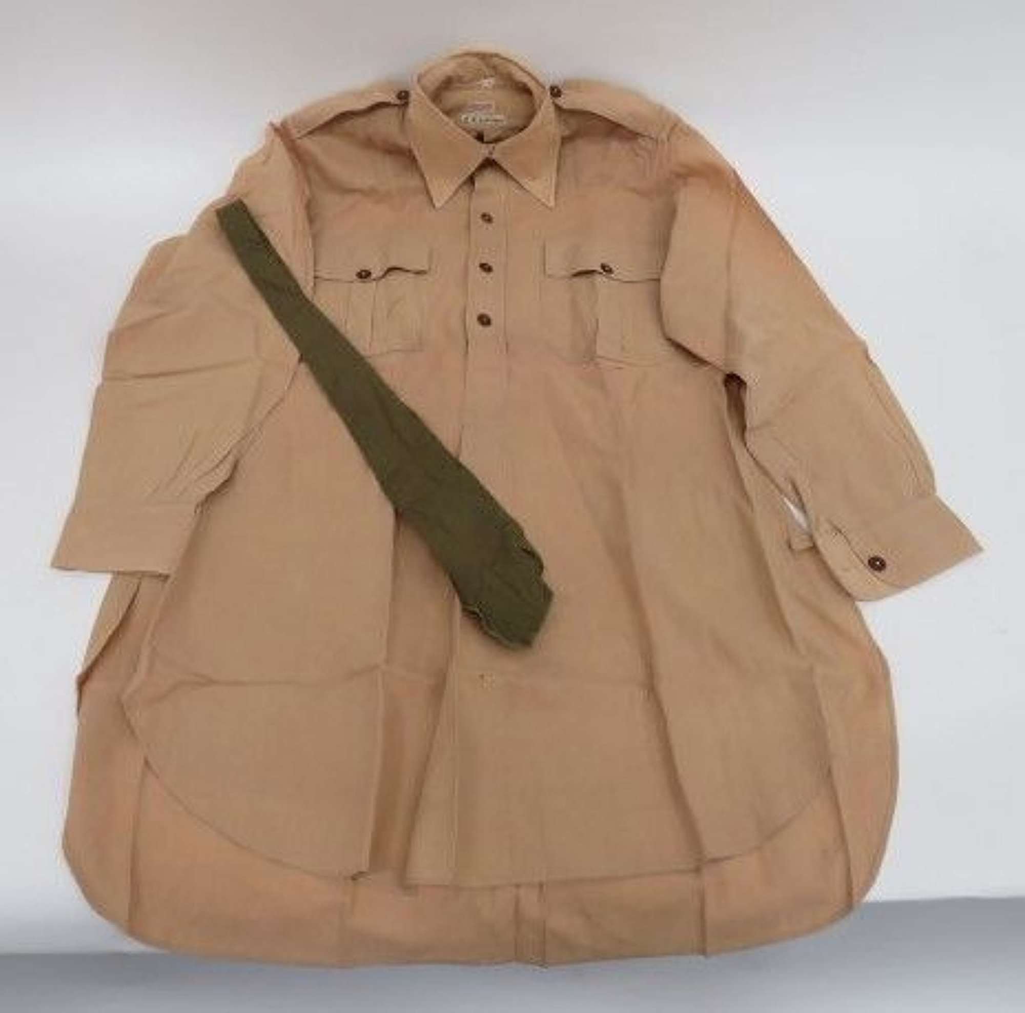 Interwar Officers Shirt and Tie