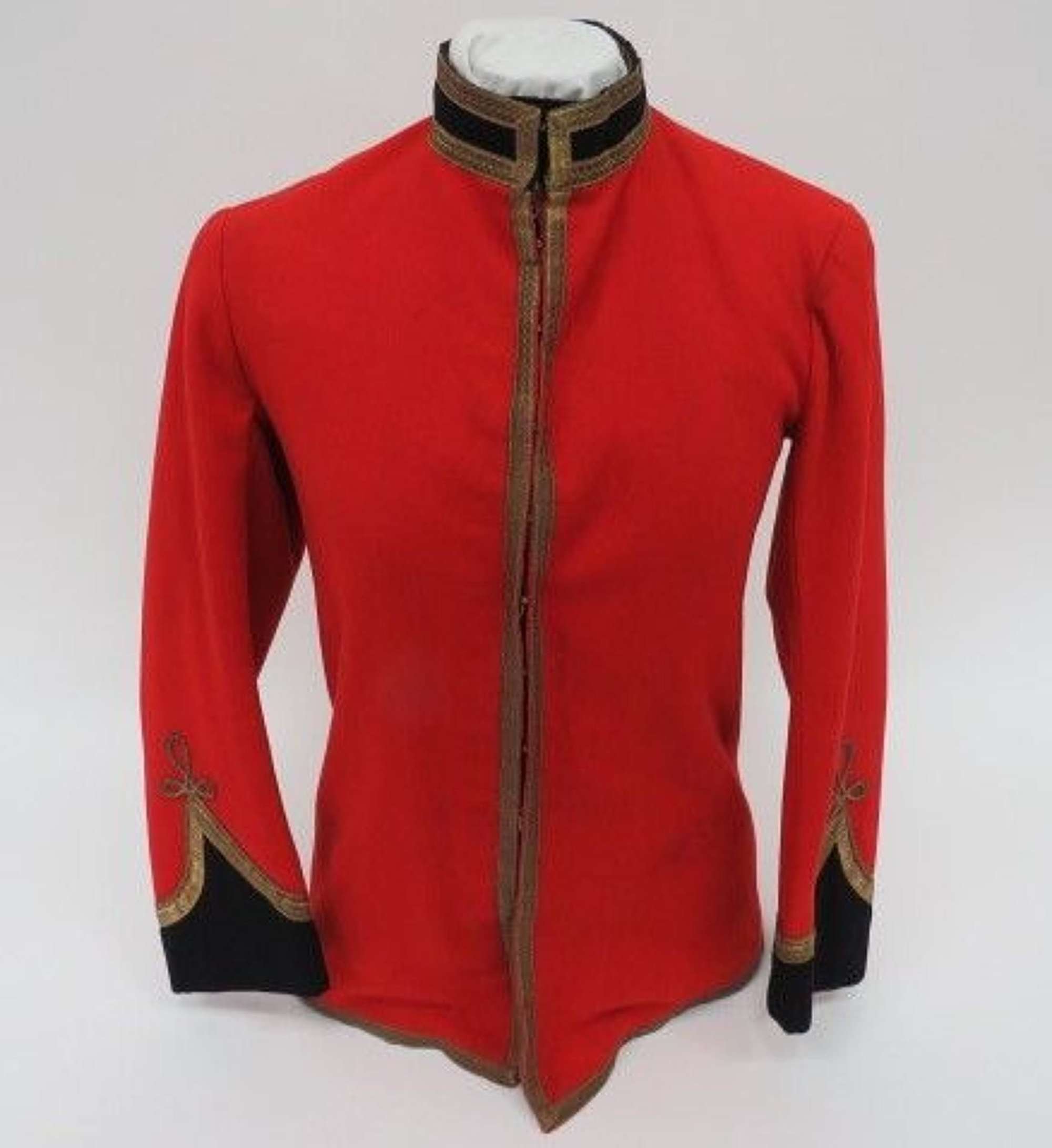 Pre WW 1 Military Muscians Scarlet Full Dress Tunic
