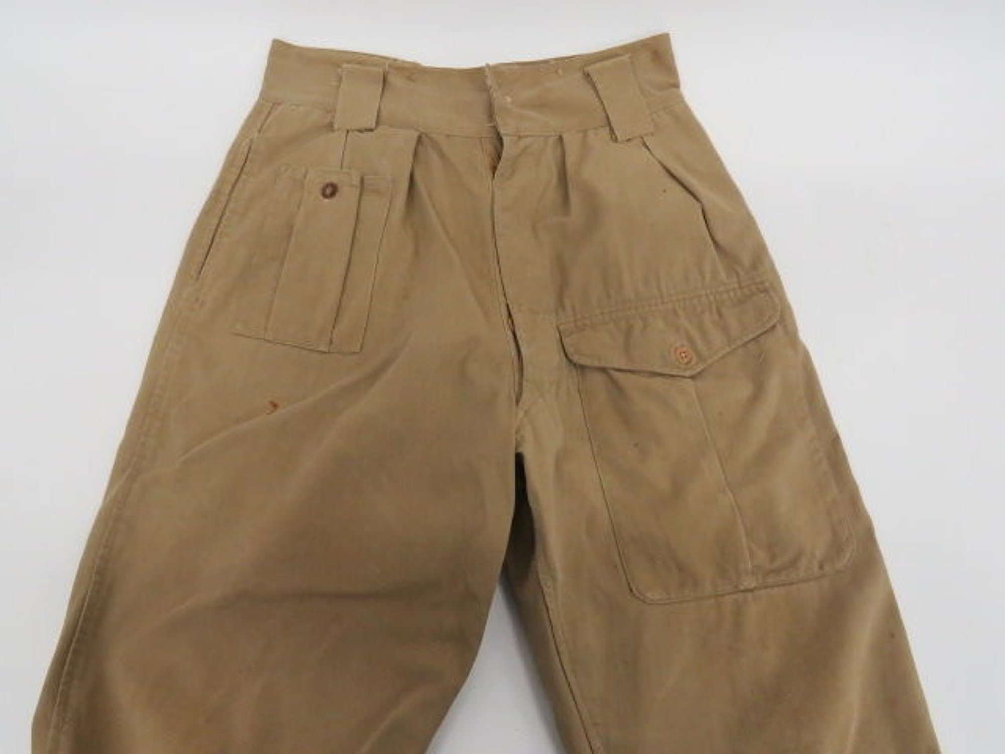 Rare 1943 Dated Tropical Battle Dress Trousers