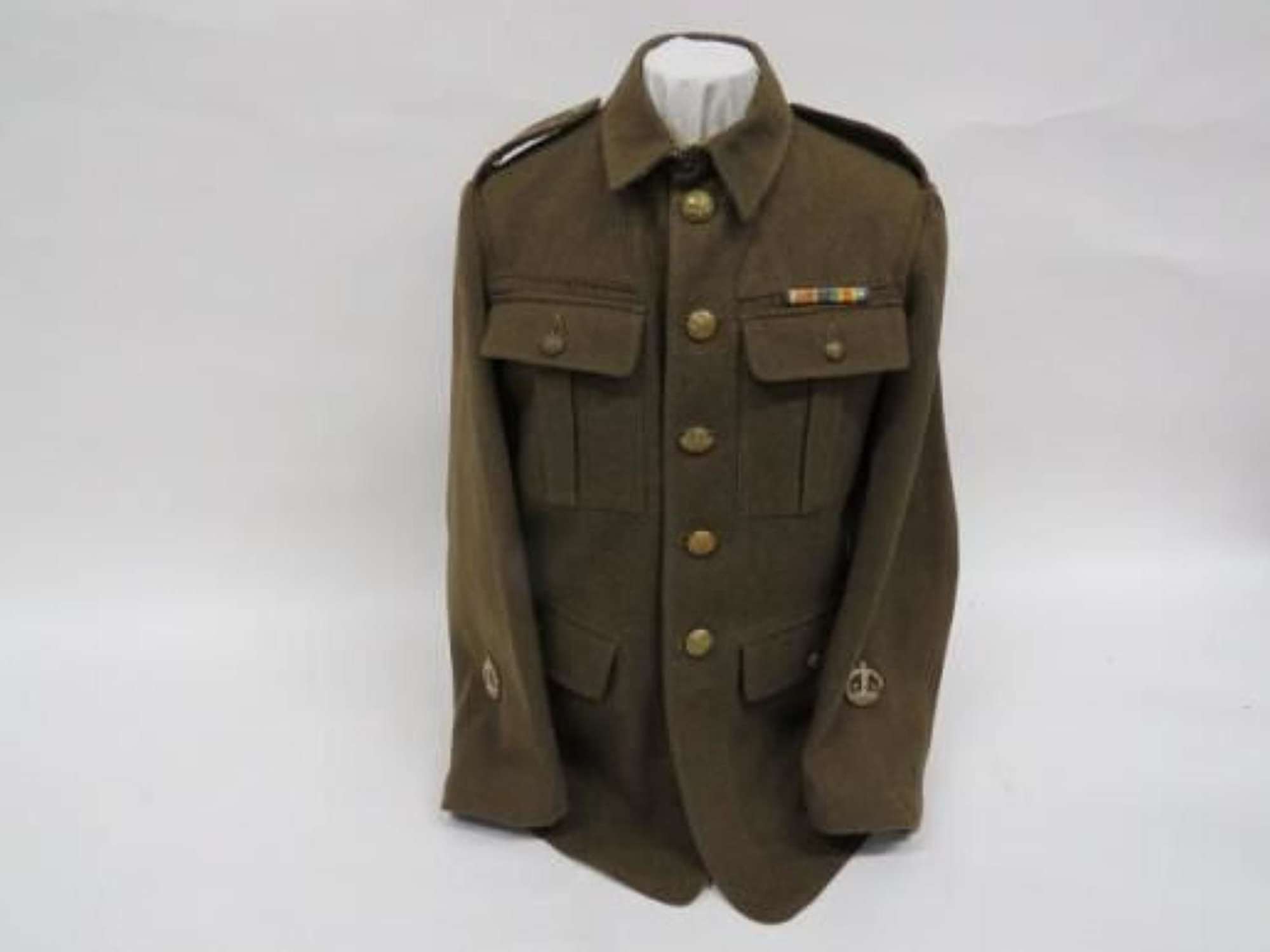 WW 2 1922 Pattern Worcestershire Warrant Officers Tunic