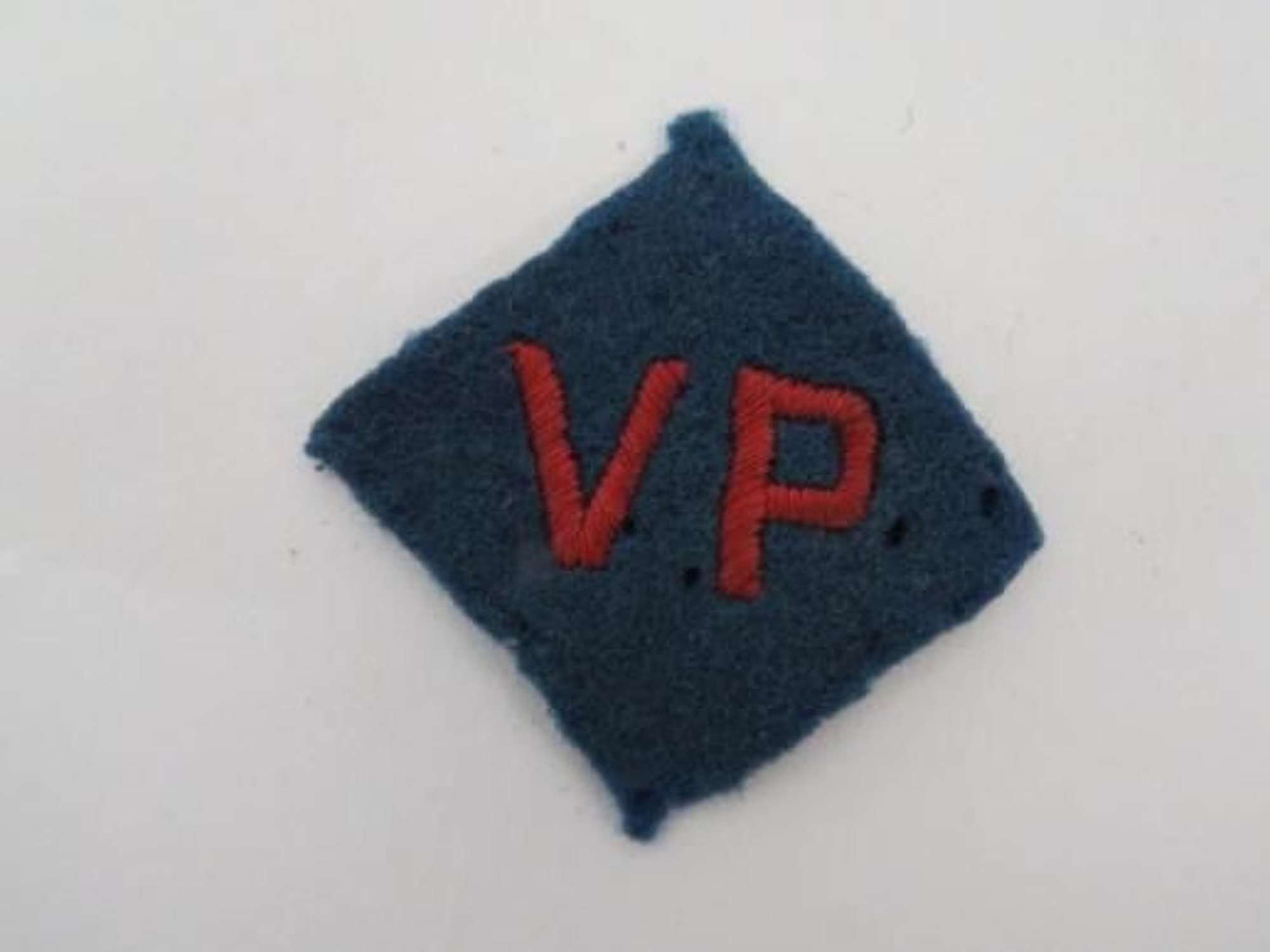 Military Police Vulnerable .Points Formation Badge