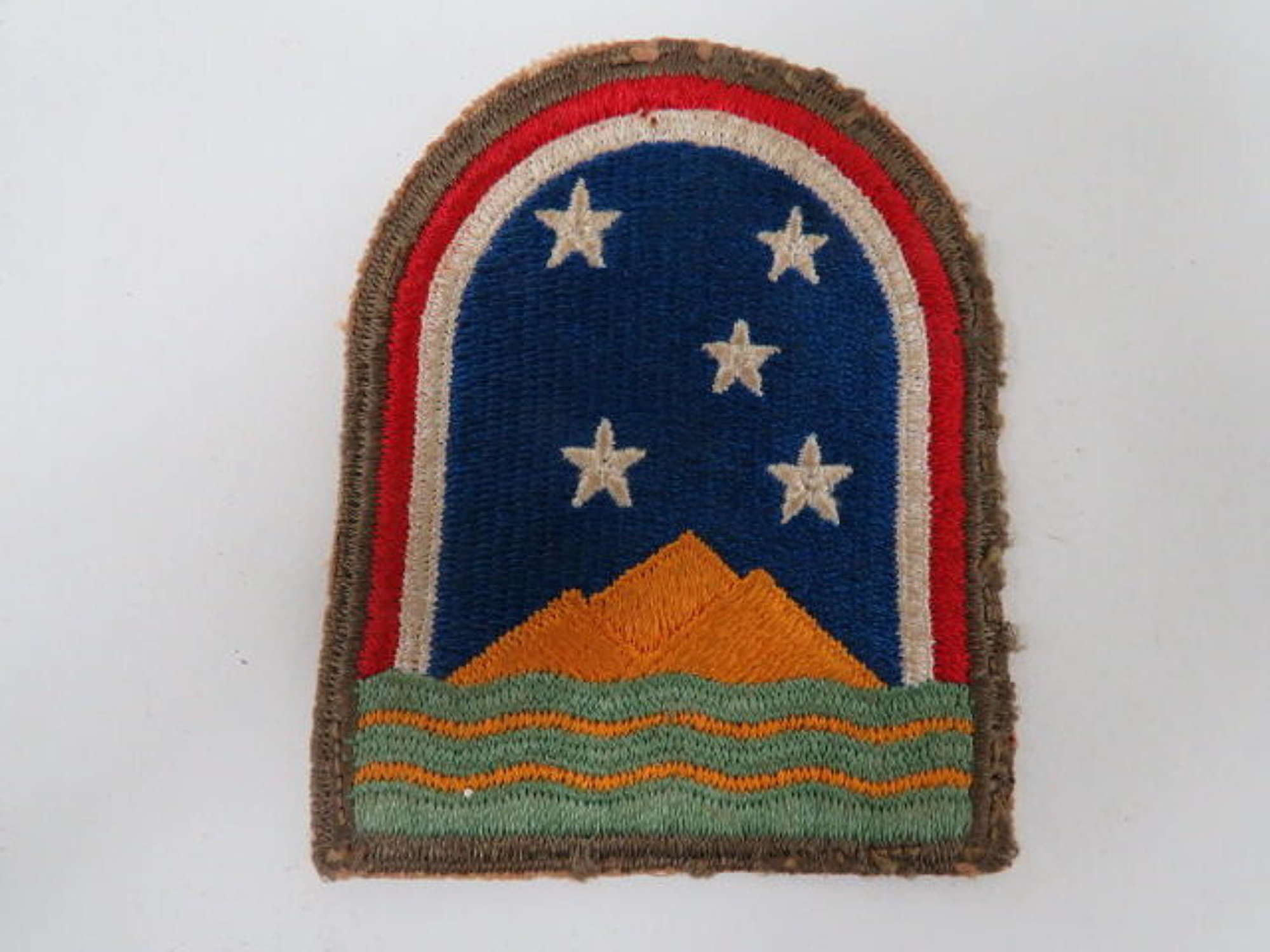 WW 2 American South Atlantic Theatre Formation Badge