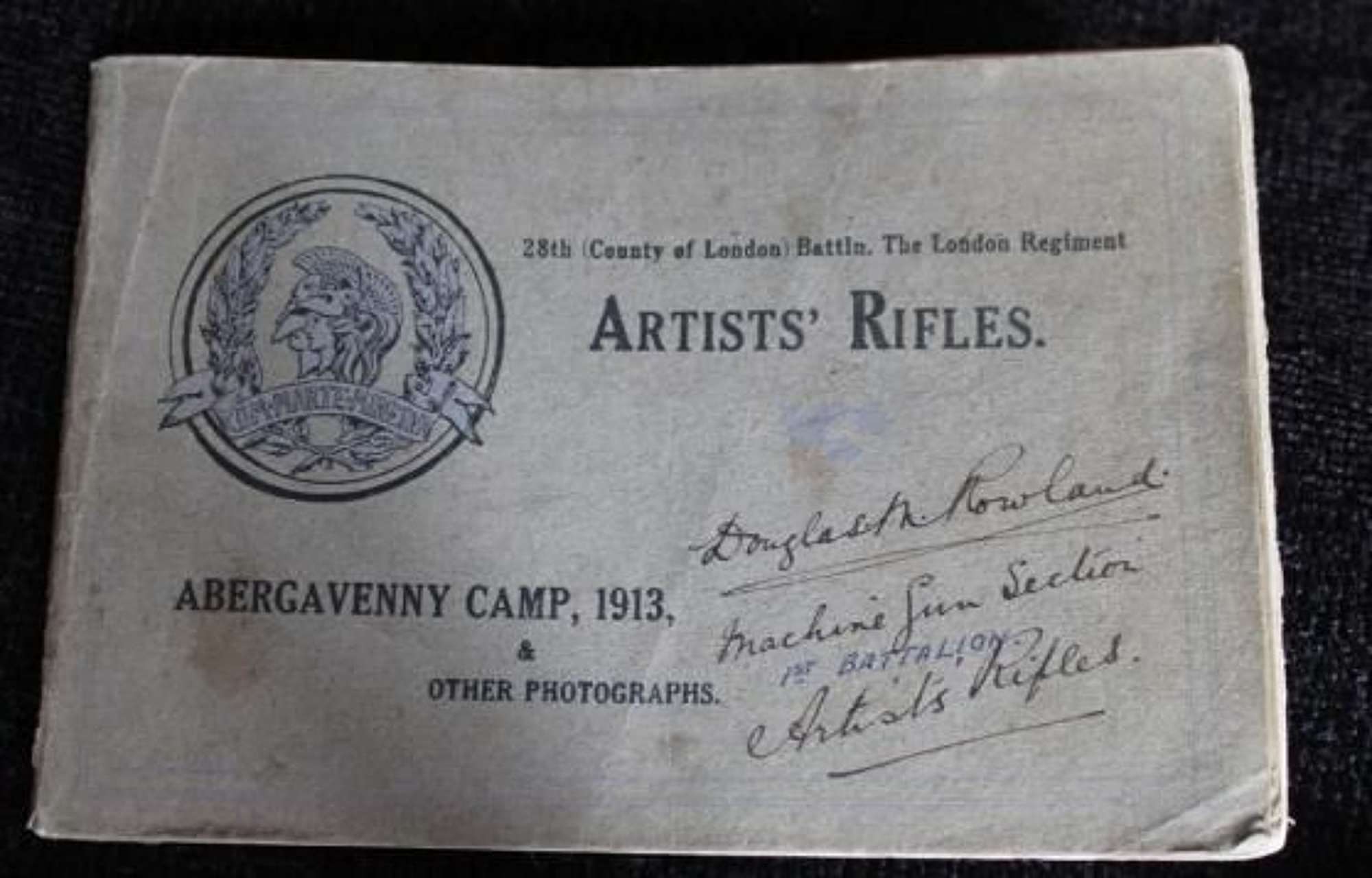 28th Battalion London Regiment Booklet And Reunion Photograph