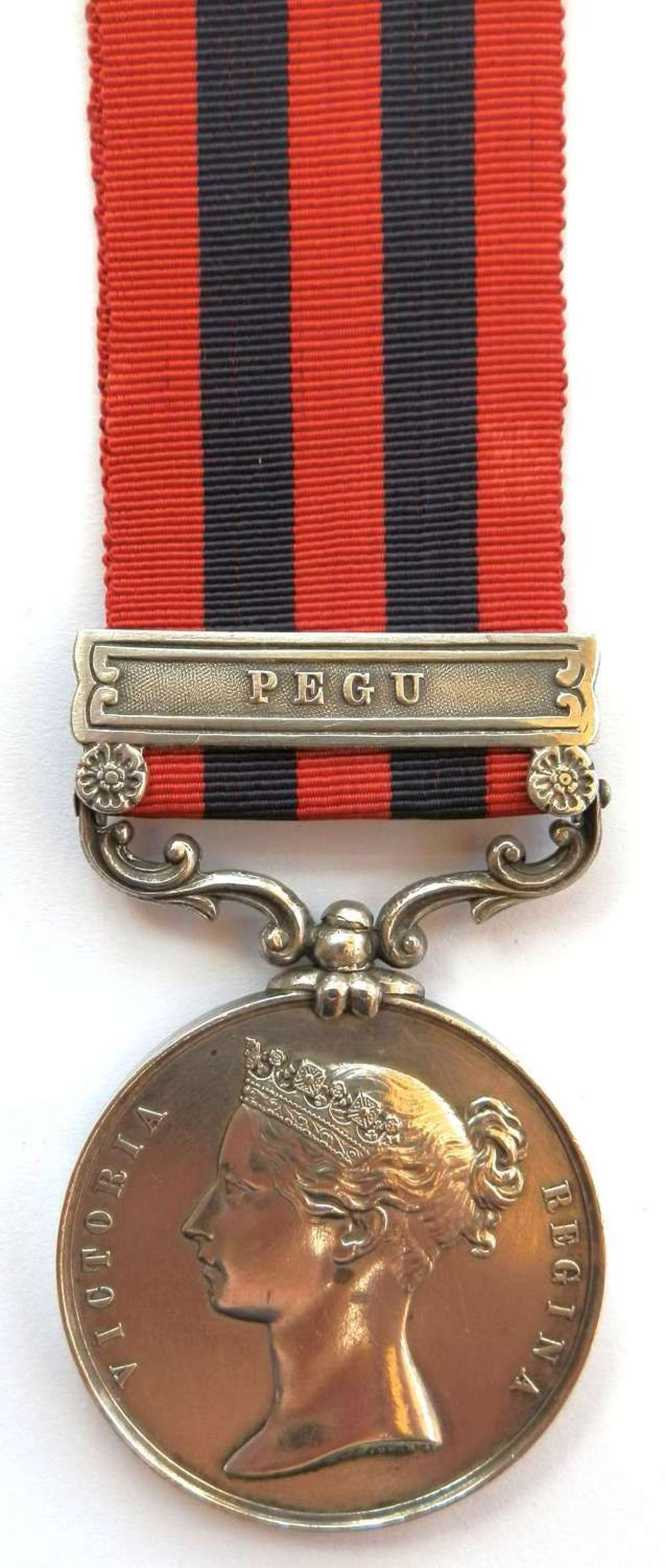 Indian General Service 1854. J. Anderson. 1st Madras Fusiliers.