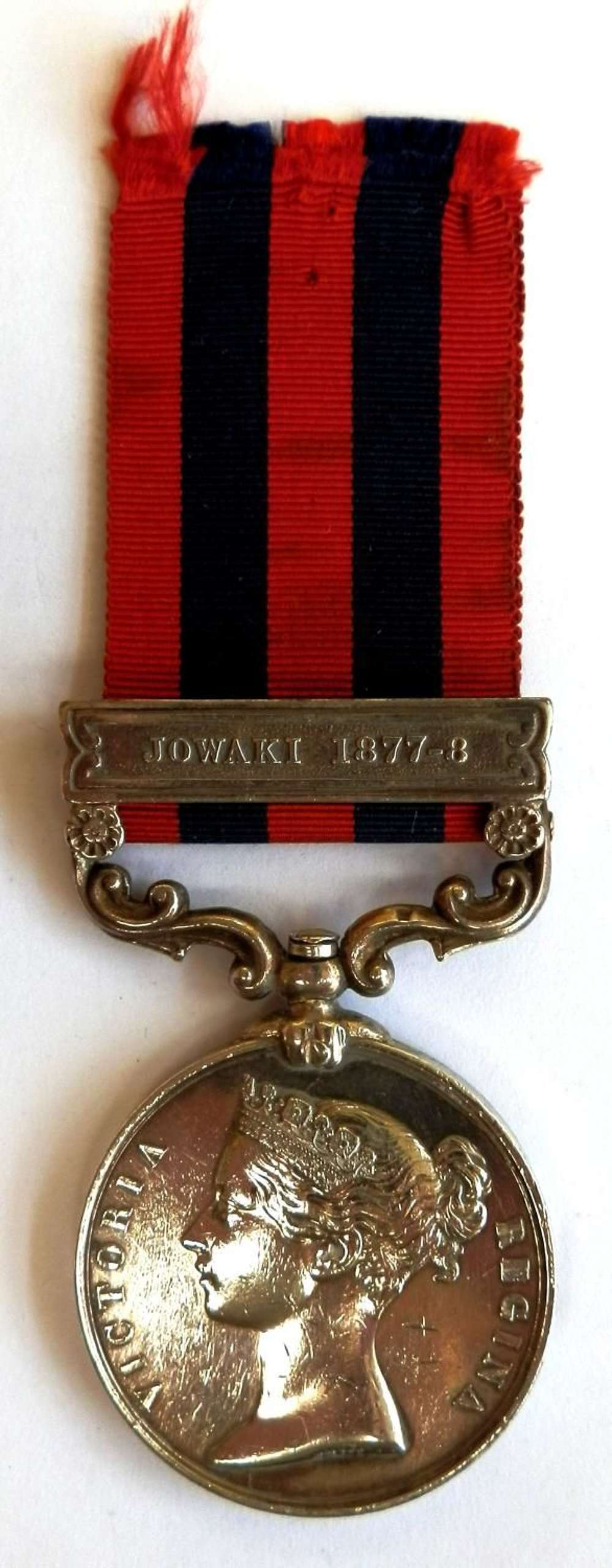 Indian General Service 1854. Pte. Jesse Howard 4th Bn. Rifle Brigade