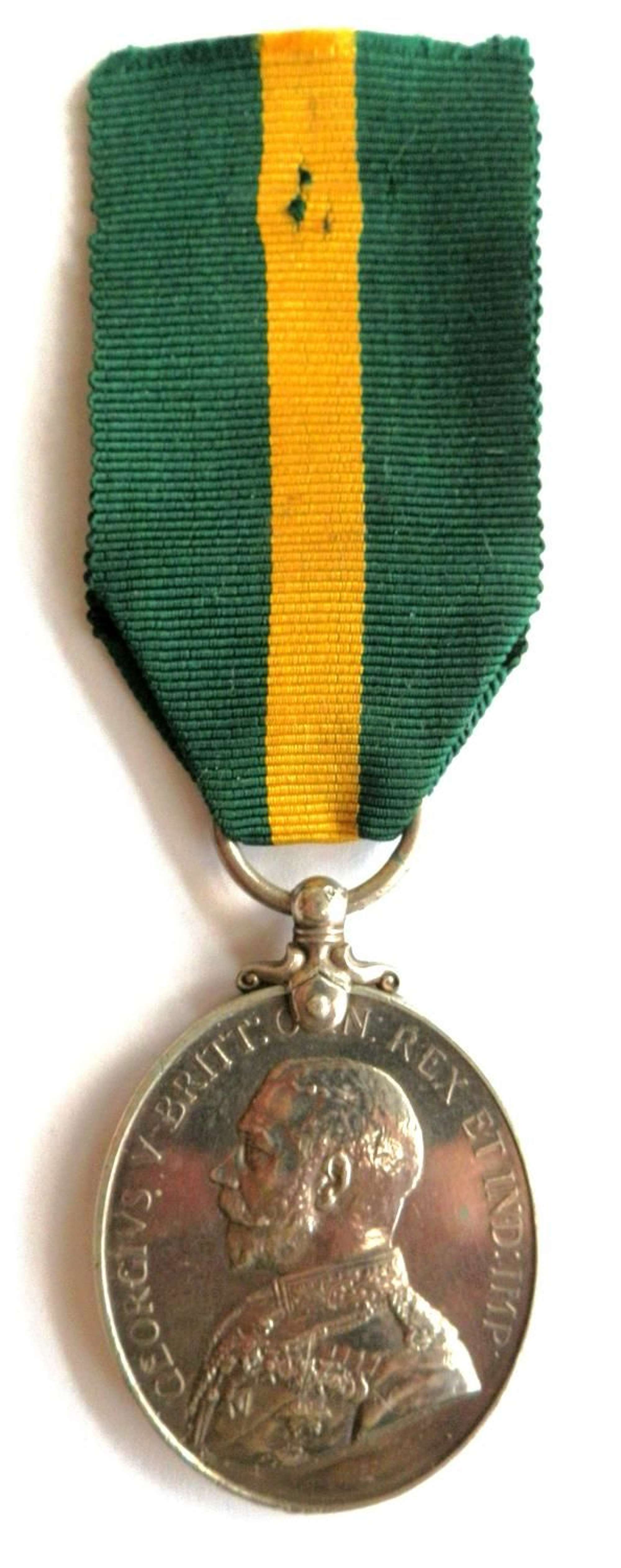 Territorial Force Efficiency Medal.1127 Pte G. G. Scott, 6/ Gloucester