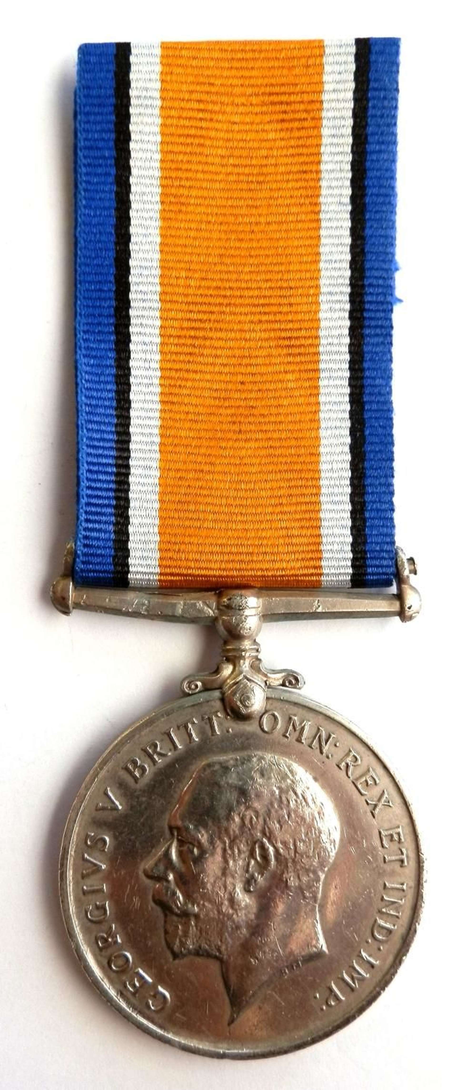 British War Medal. Private Edward A. Lambert. 13th London Regt. S.W.B.