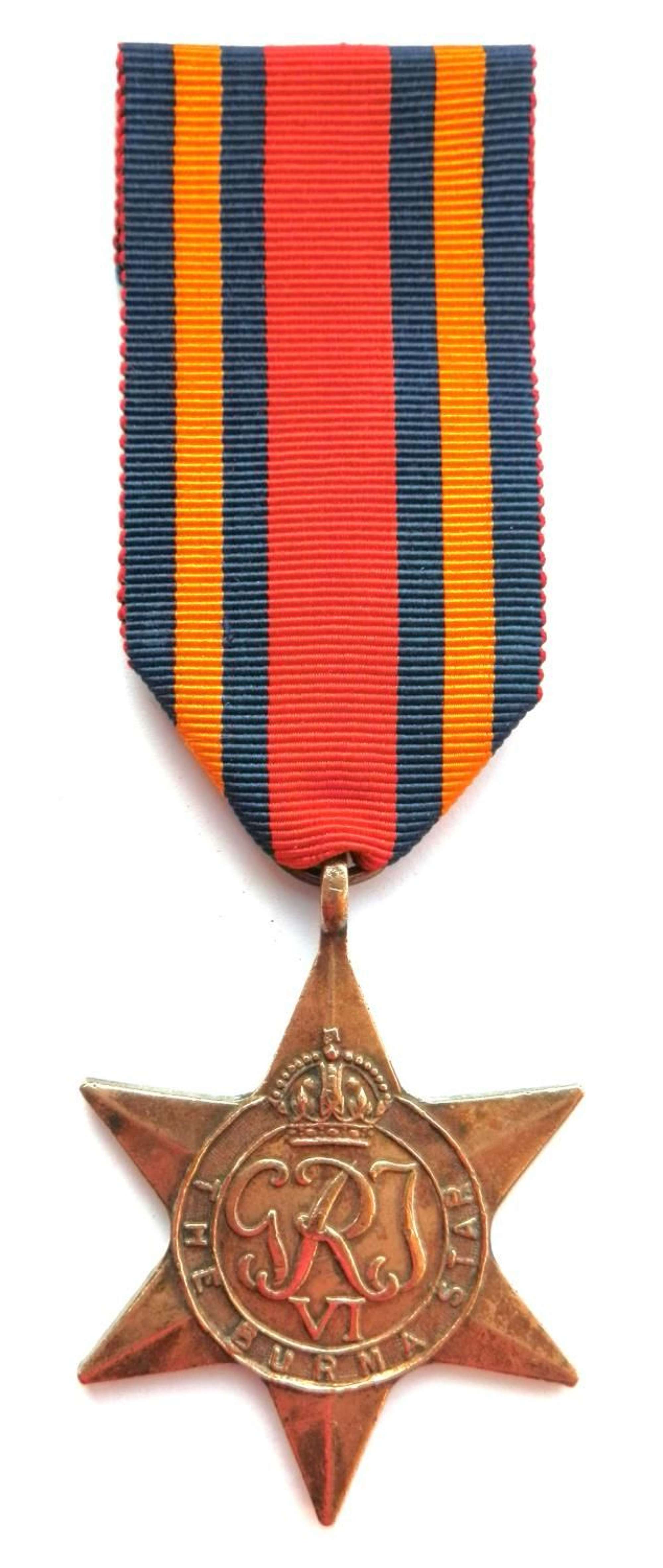 Burma Star. Sepoy M. Singh. Jat. Regiment
