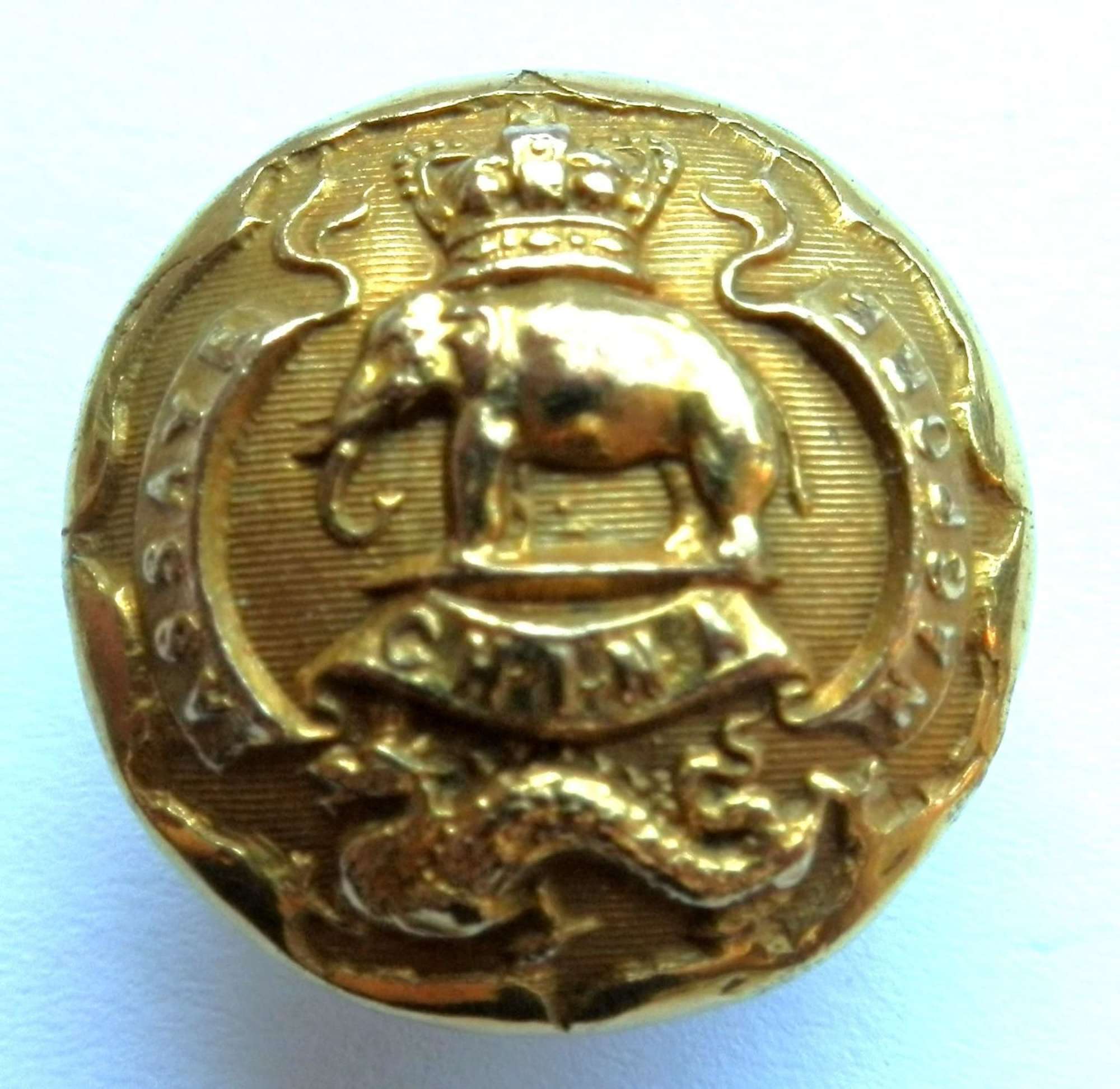 2nd Regt. Madras Infantry Button.