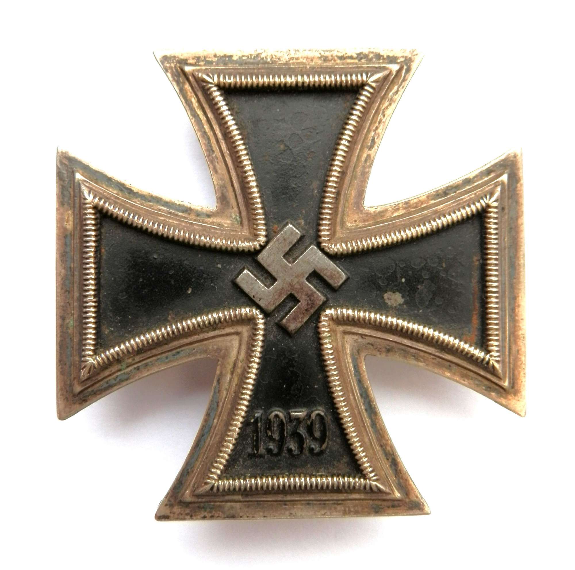 Third Reich Iron Cross, 1st Class. No makers mark.