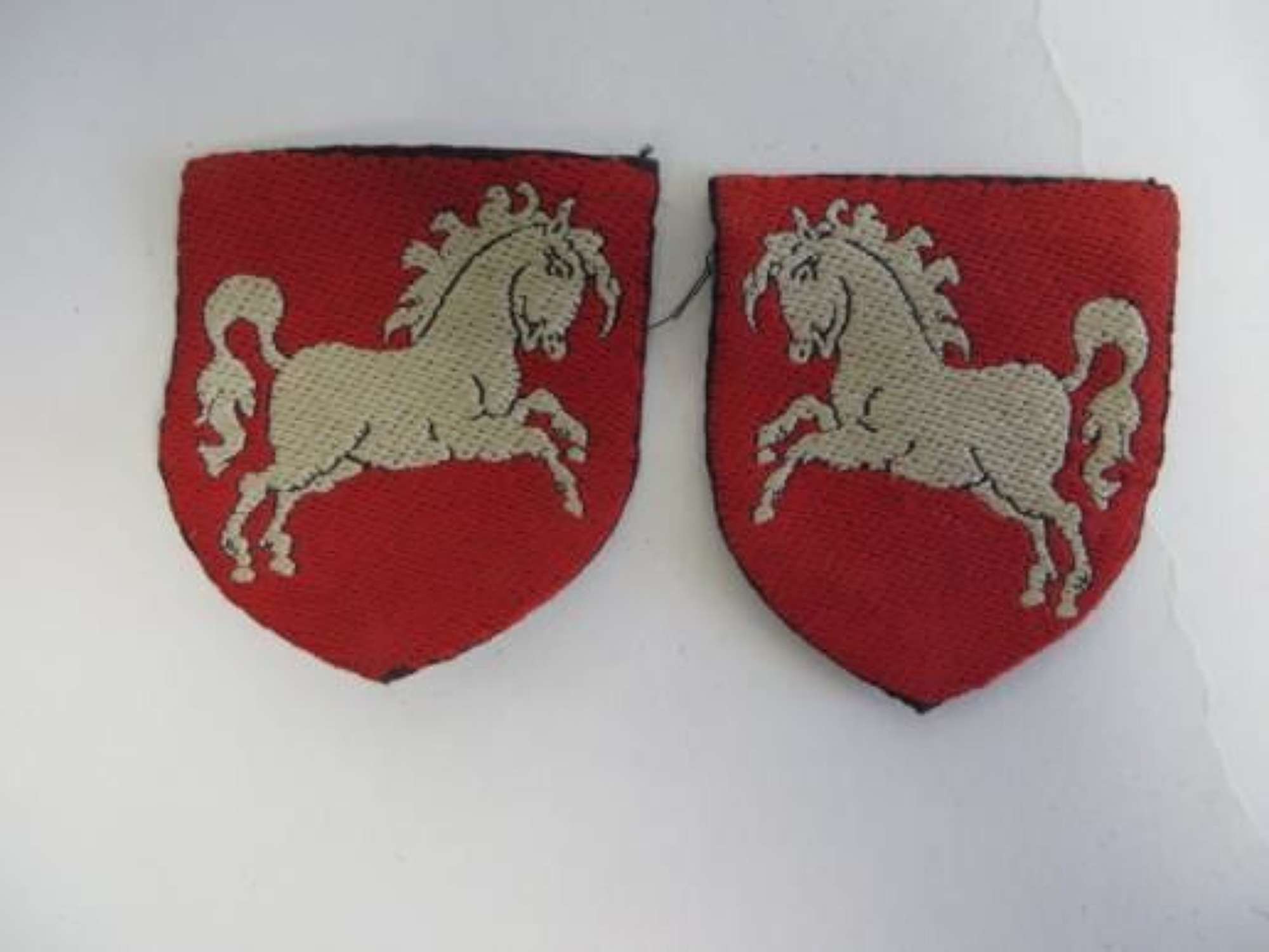 Pair of Hanover District Formation Badges