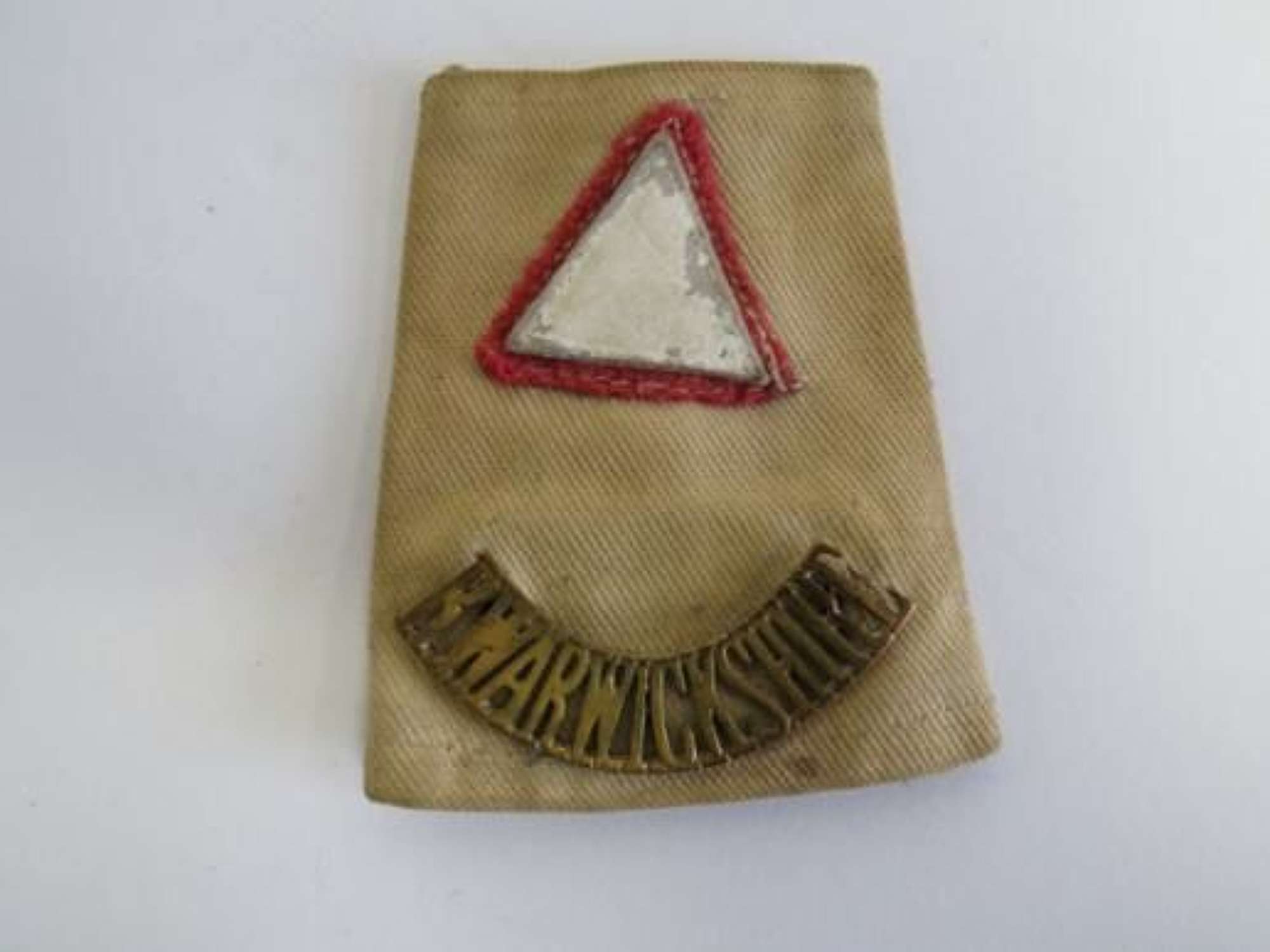 Royal Warwickshire 1st Infantry Division Slip On Badge