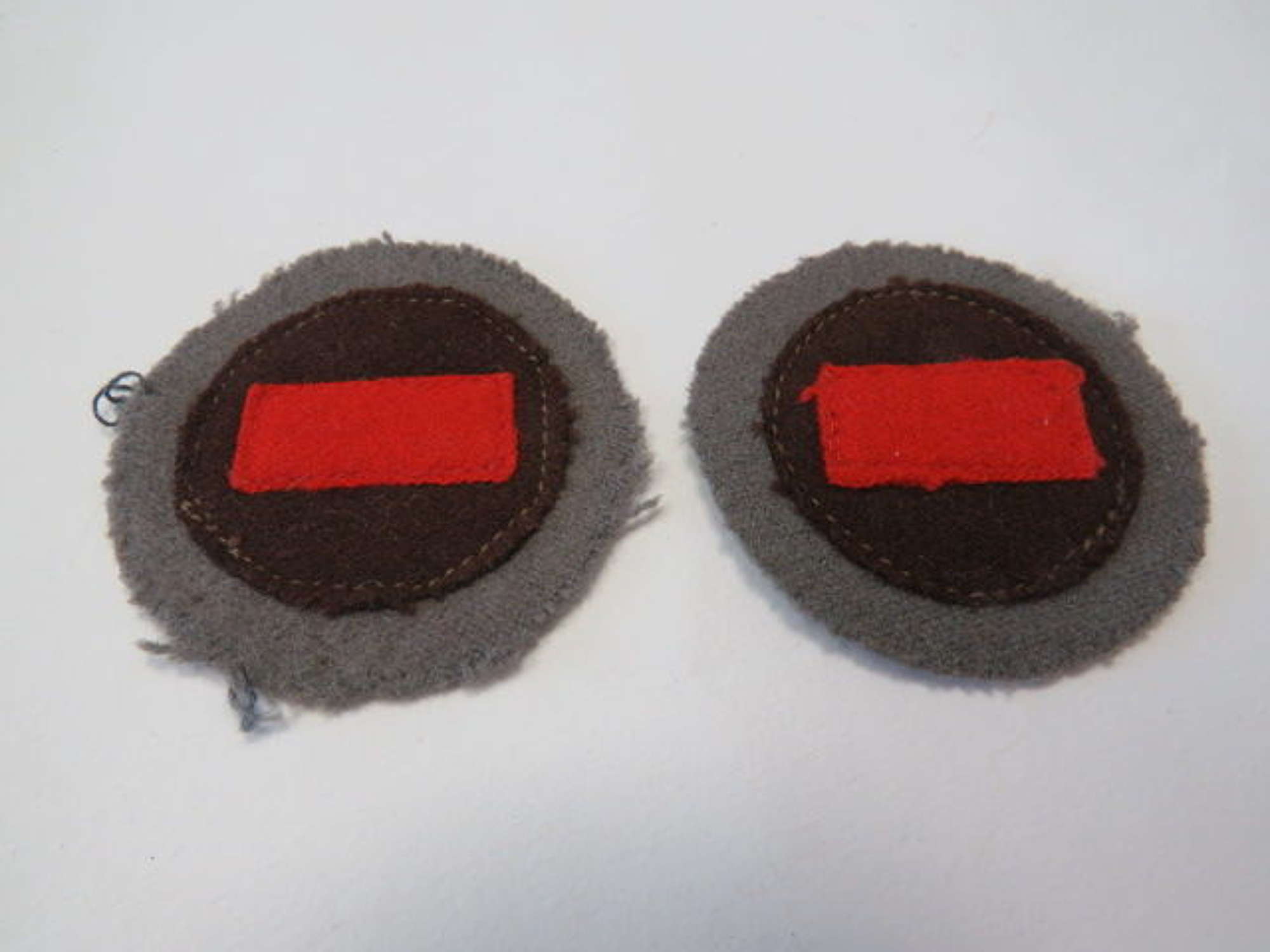 Pair of WW2 Australian Formation Badges