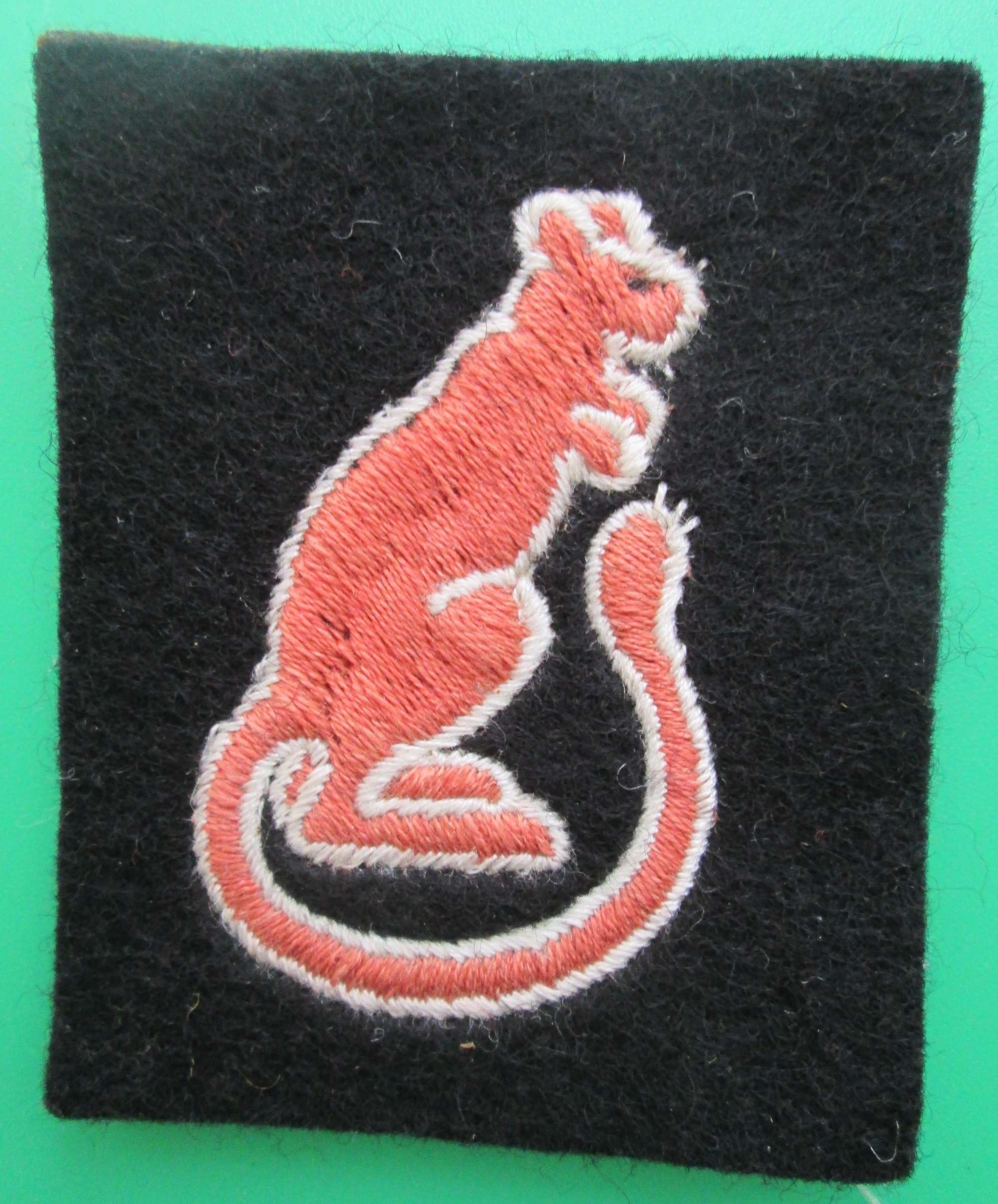 A 7TH ARMOURED DIVISION FORMATION SIGN