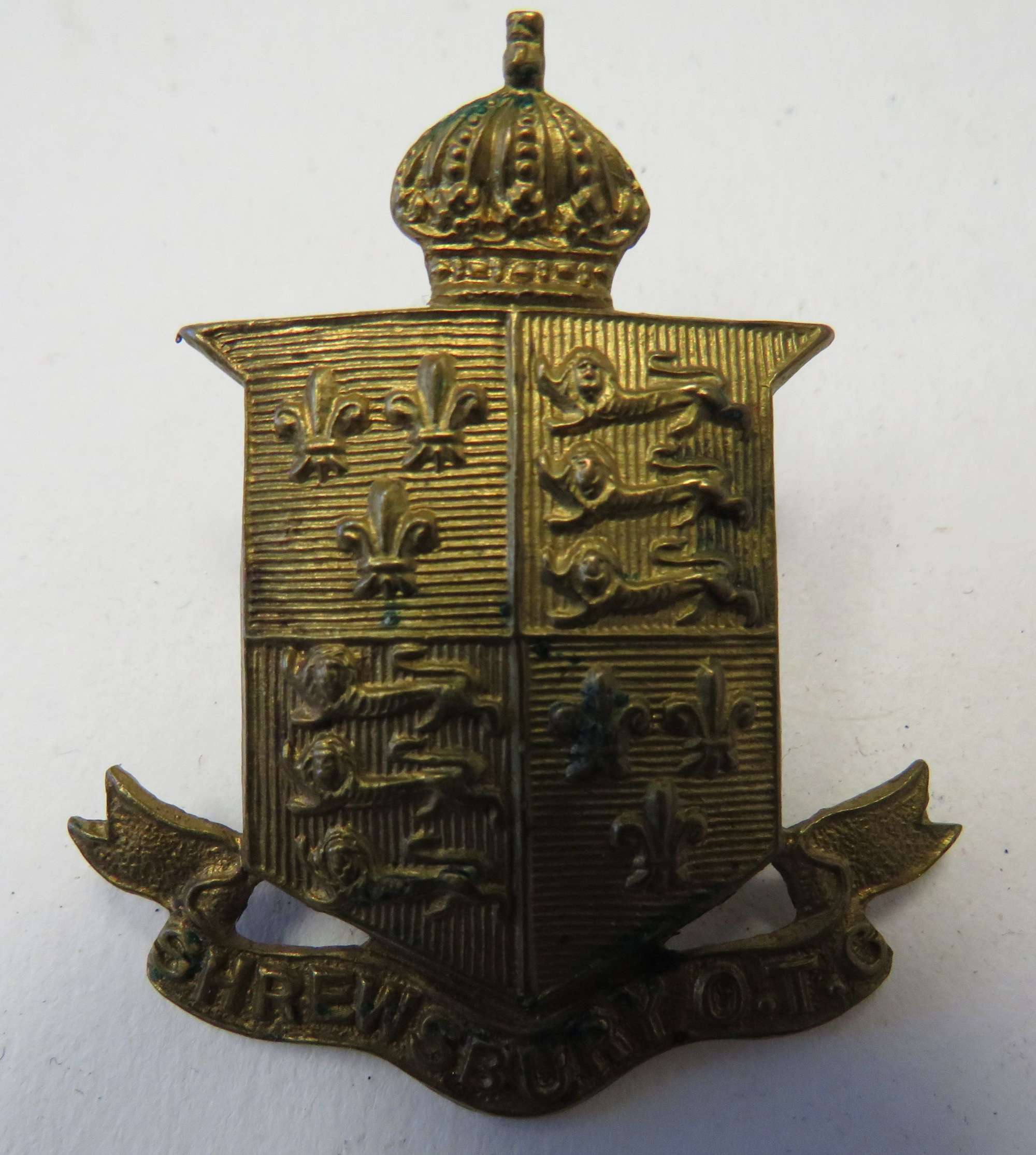 Pre 1952 Shrewsbury O.T.C Cap Badge