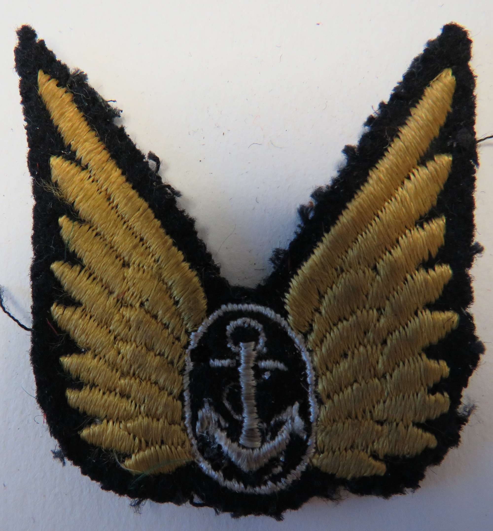 WW 2 Fleet Air Arm Observer Cuff Wings