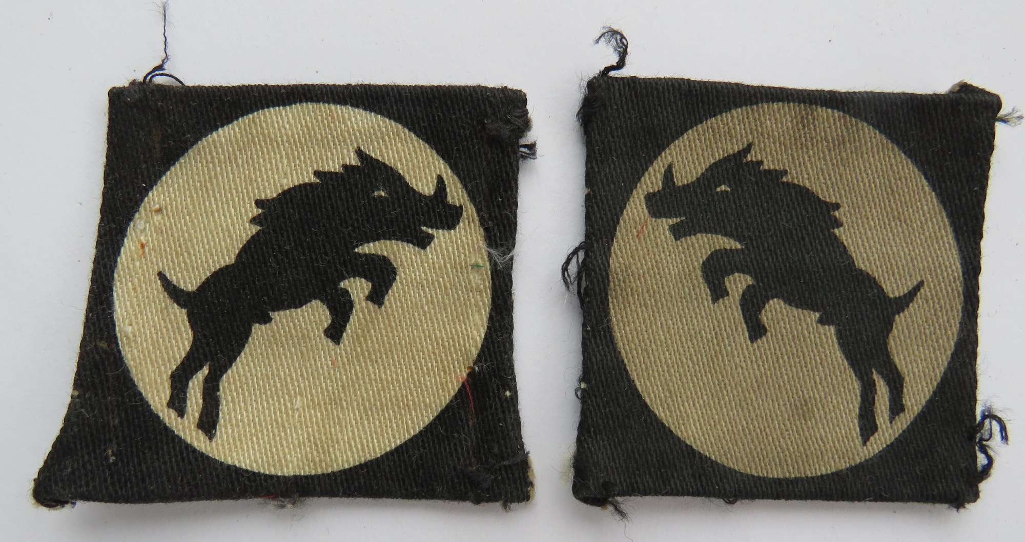 Pair of 30th Corps Formation Badges