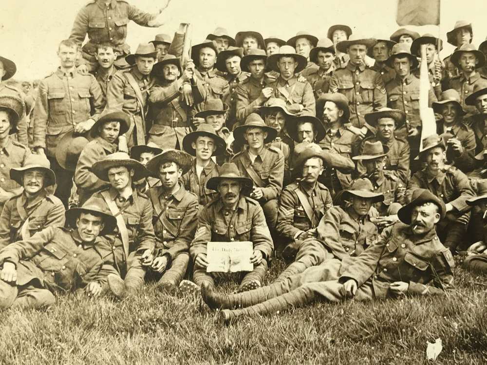 Photograph of Australian/ Commonwealth troops
