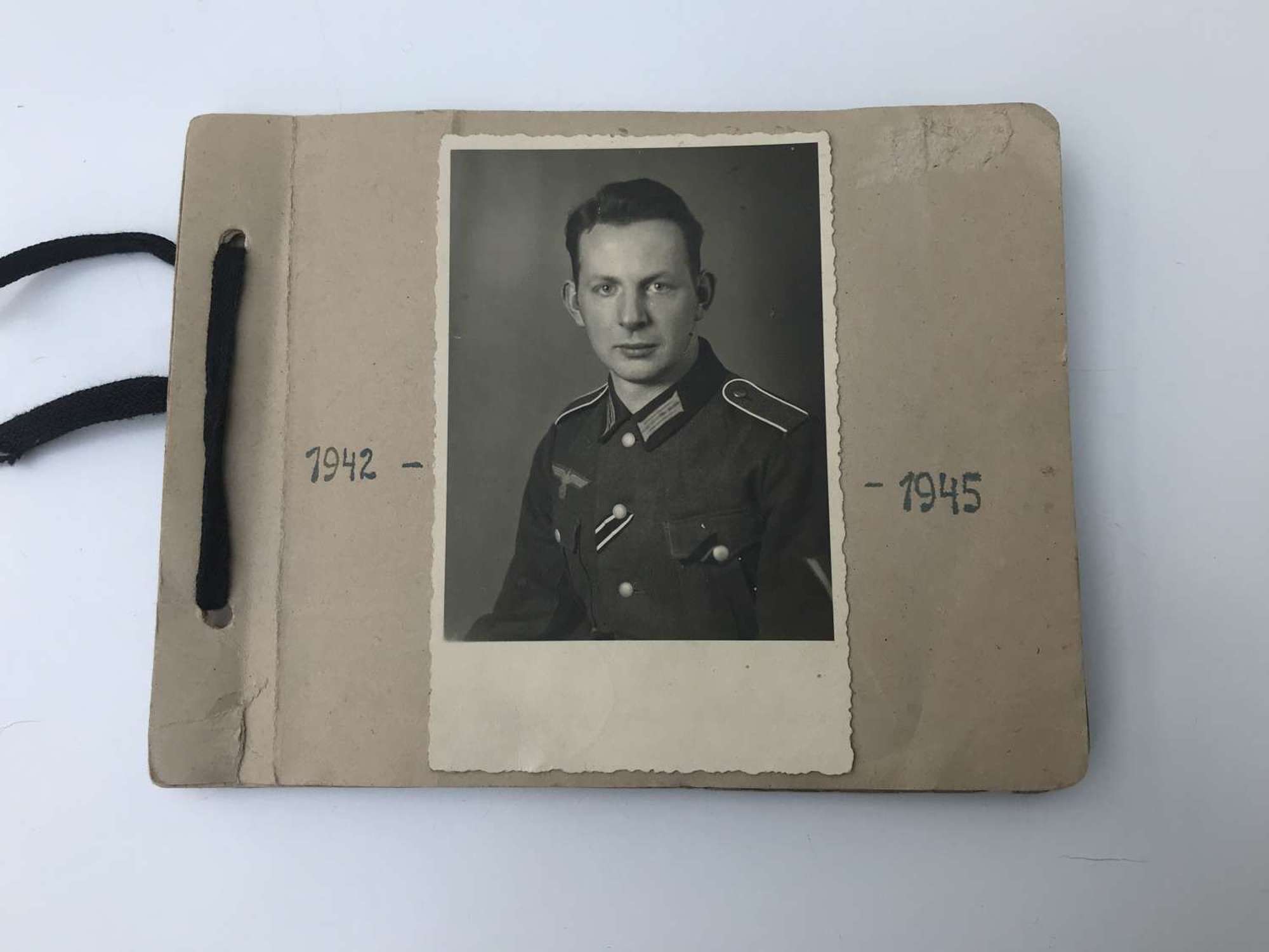 Mid war German Mountain troops photograph album