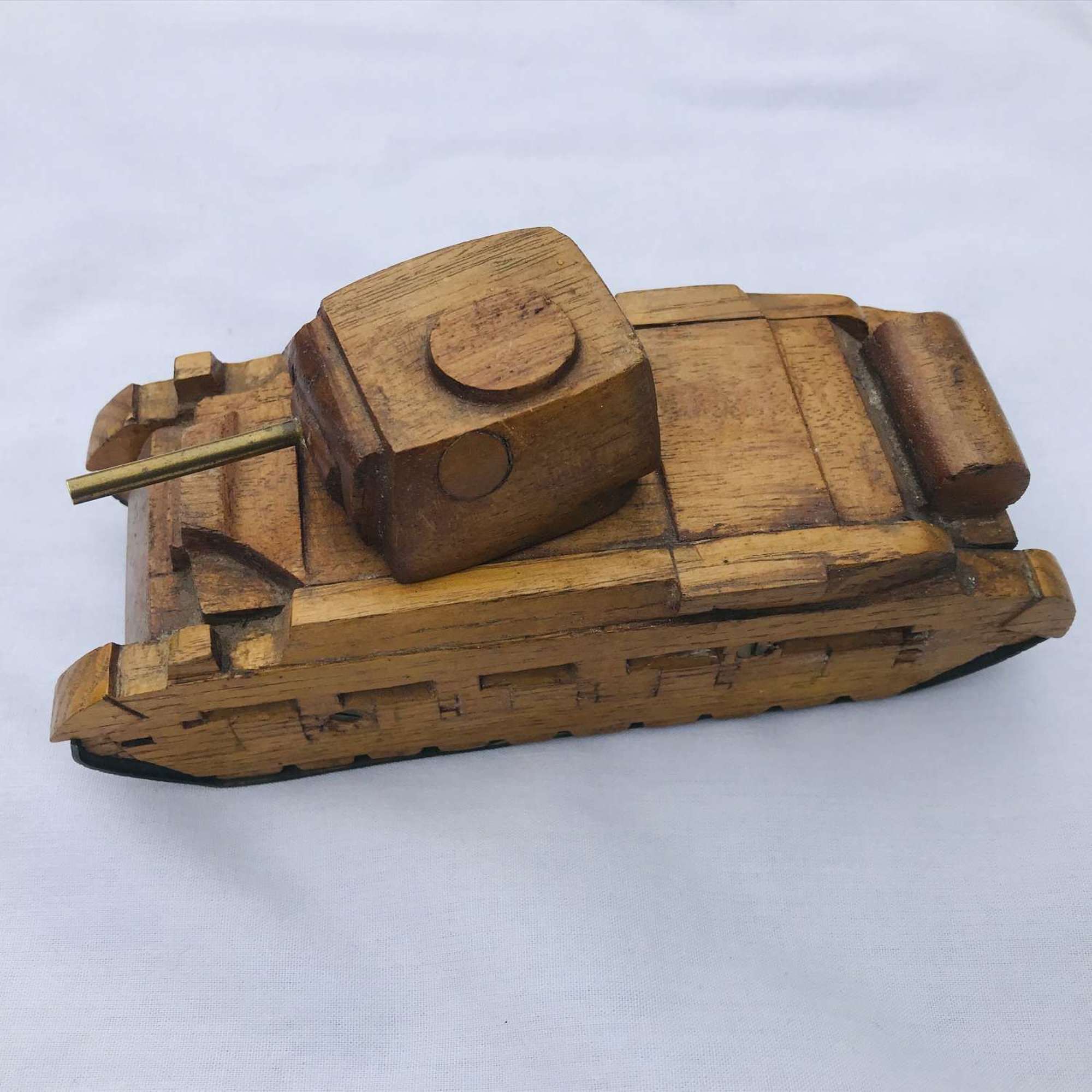 Hand made model of British Matilda Tank
