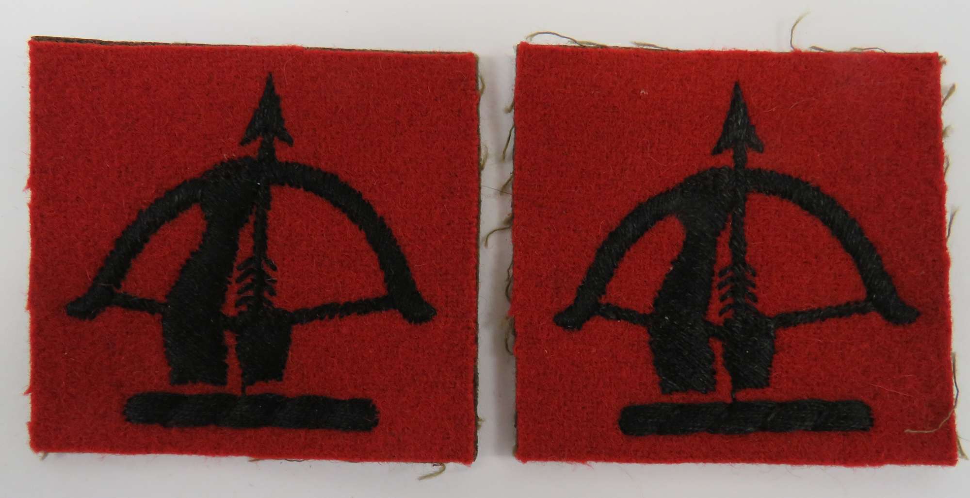Pair of Anti Aircraft Command Formation Badges