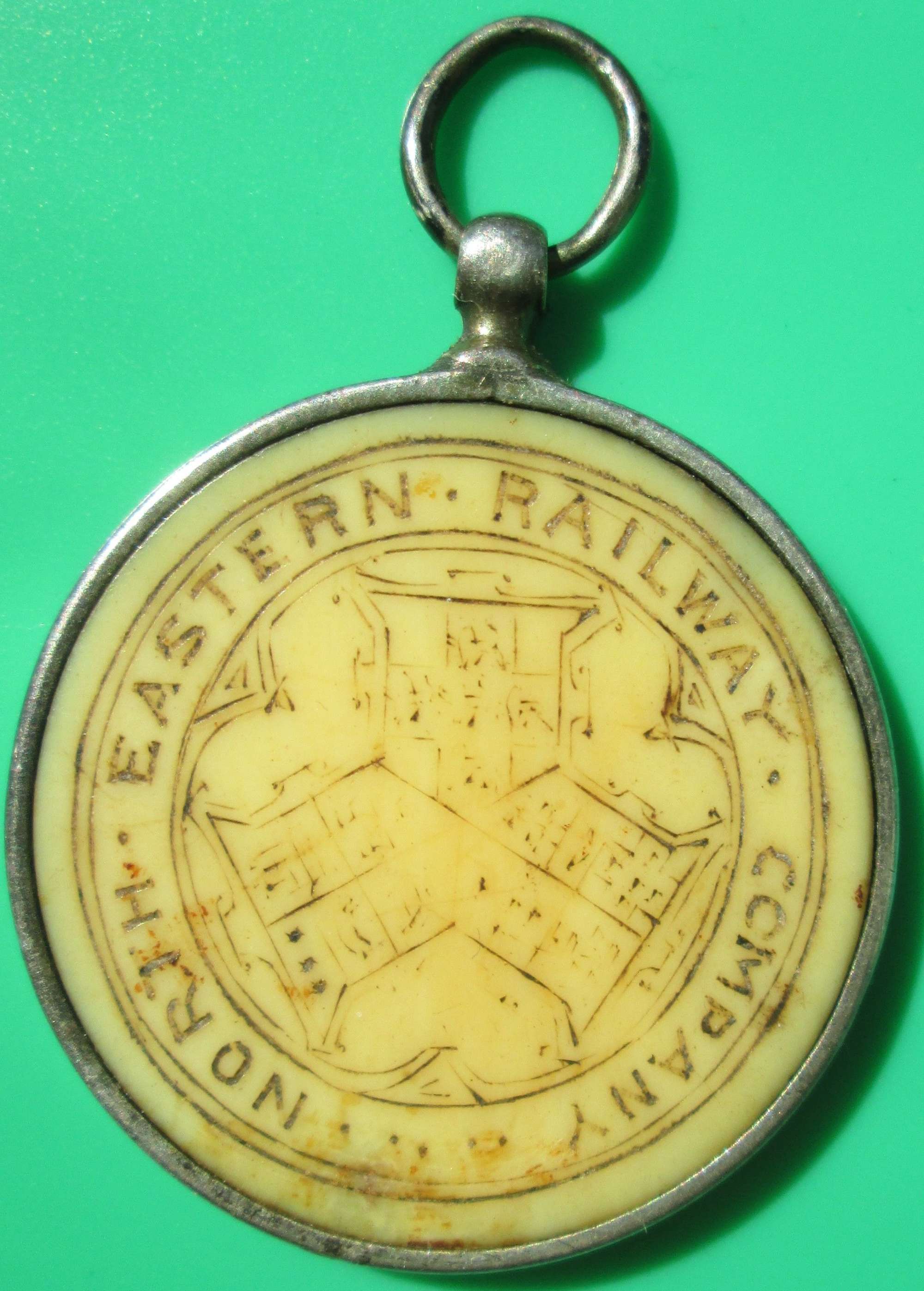 A RARE 1860'S PERIOD NORTH EASTERN RAILWAYS DRIVERS / CONDUCTORS PASS
